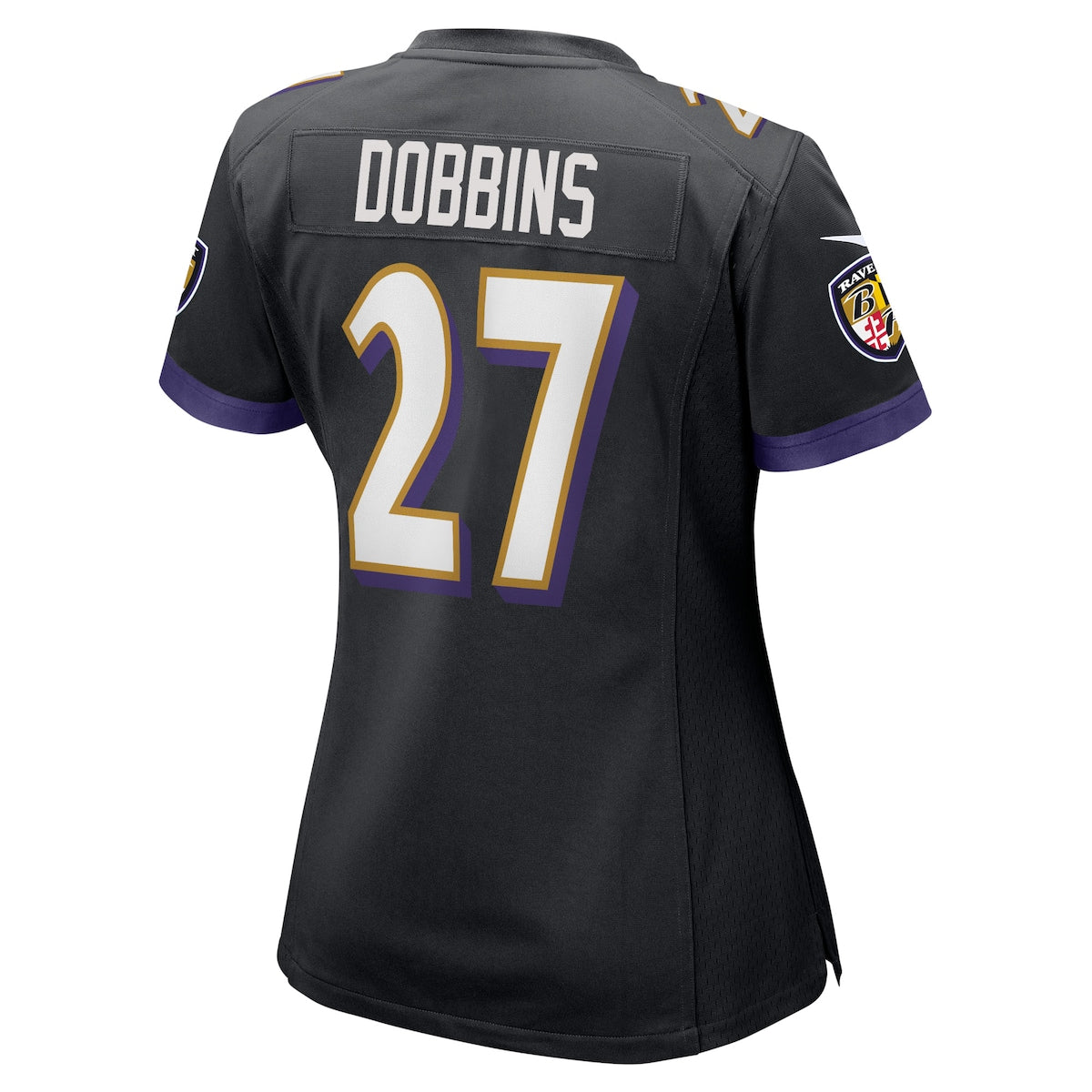 Women's J.K. Dobbins Nike Ravens Game Jersey - Black