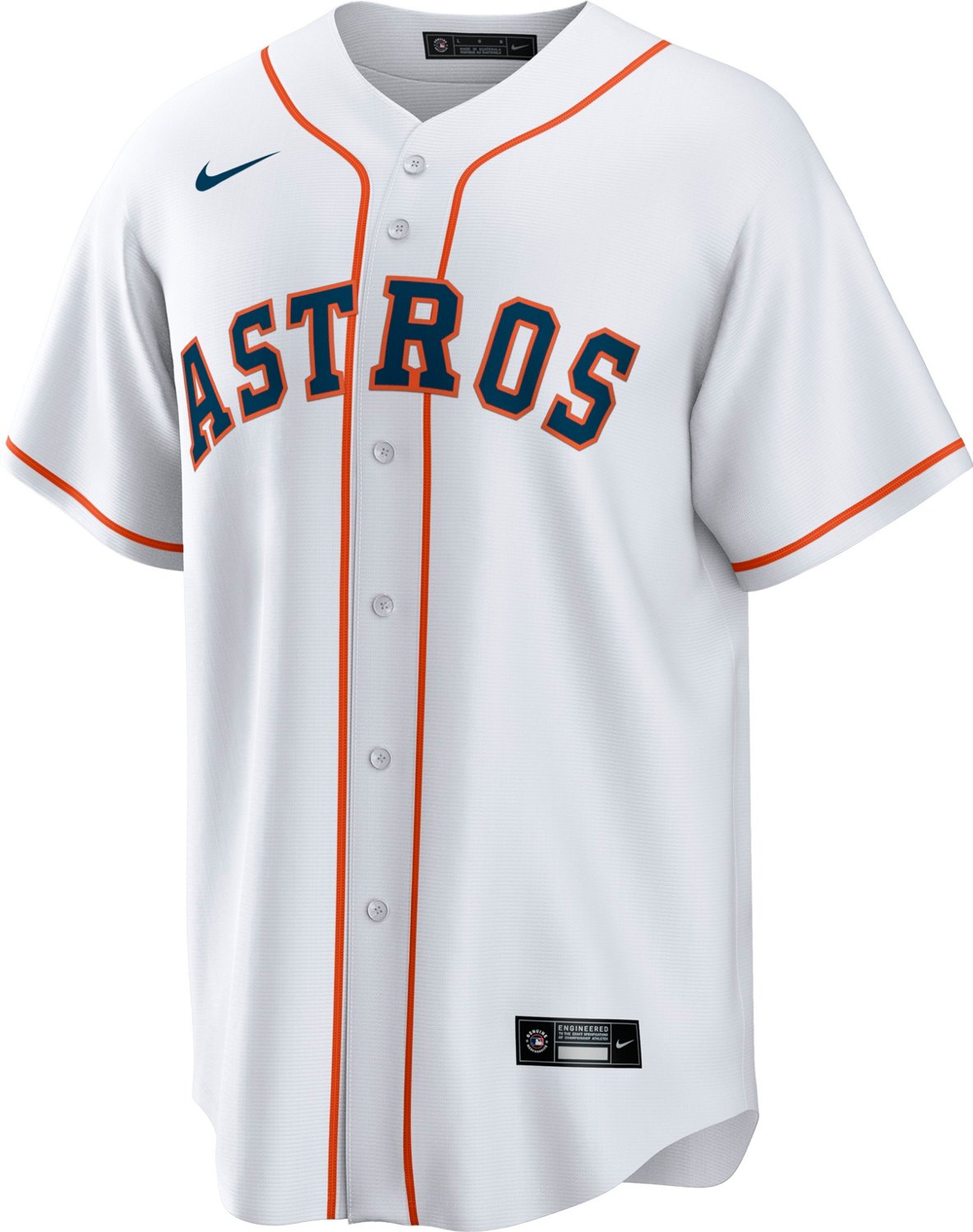 Nike Men's Houston Astros Jeremy Peña #3 Official Home Replica Jersey