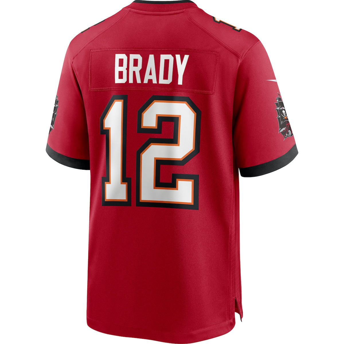 Men's Tom Brady Nike Buccaneers Throwback Game Jersey - Red