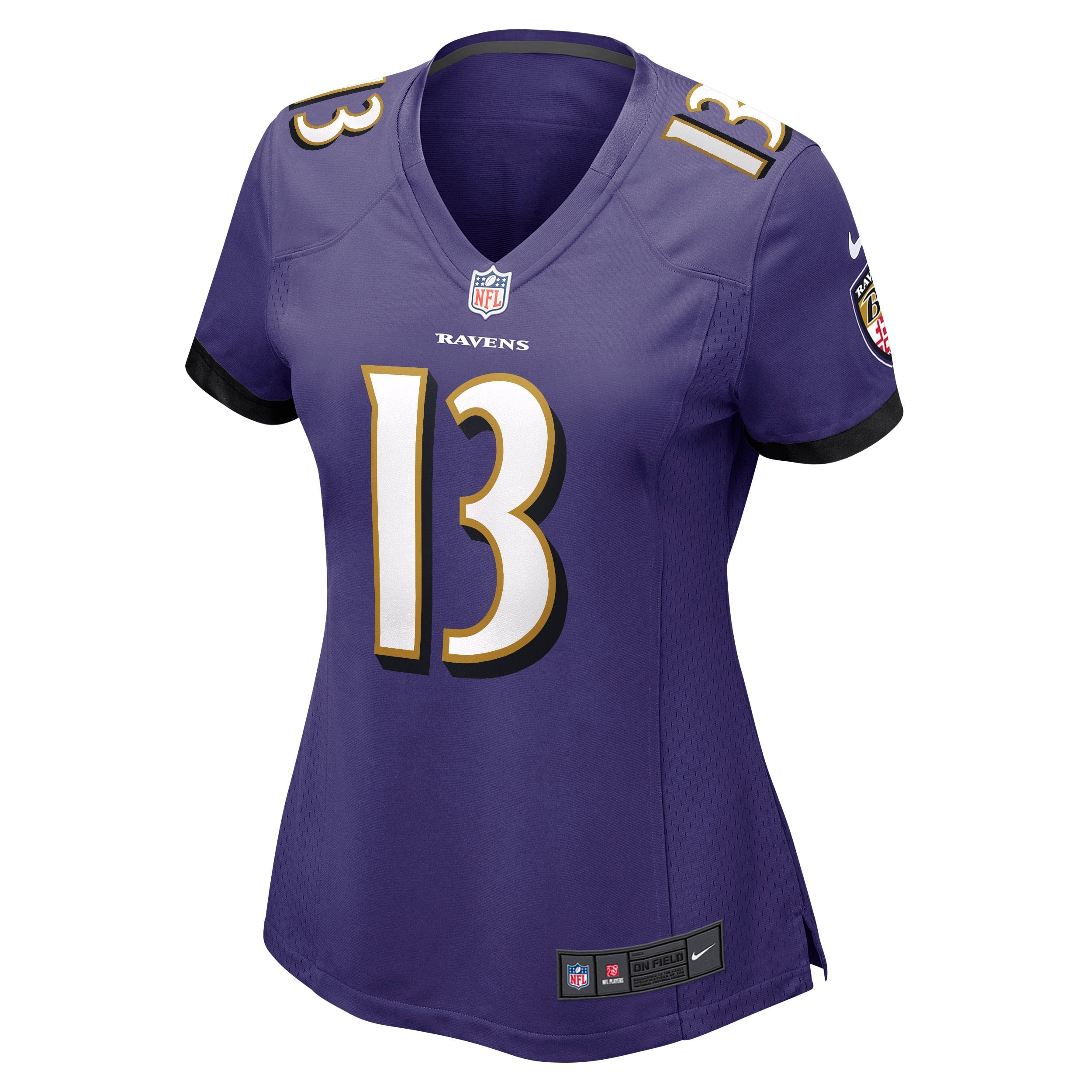 Women's Nike Devin Duvernay Purple Baltimore Ravens Game Jersey
