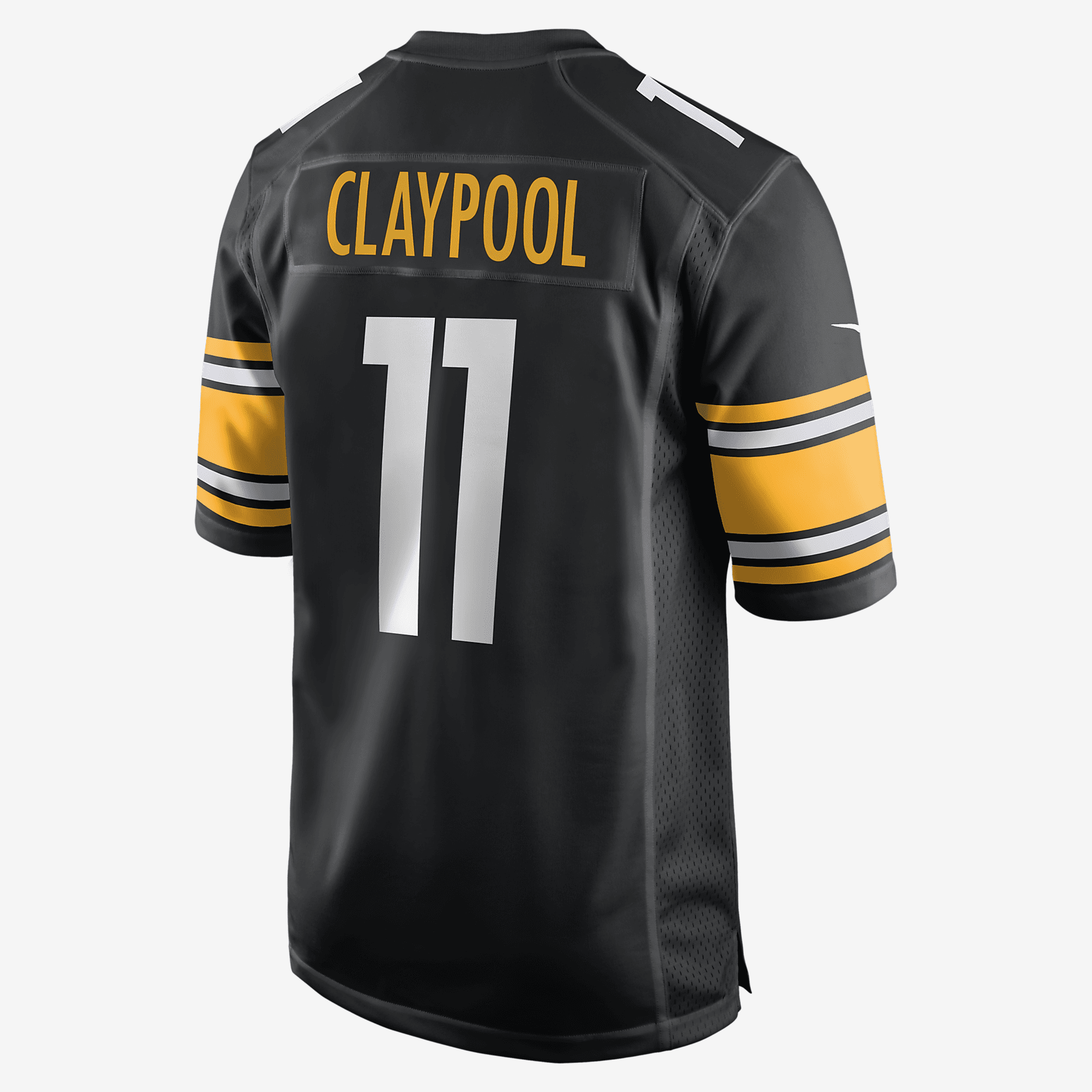 NFL Pittsburgh Steelers (Chase Claypool) Men's Game Football Jersey - Black