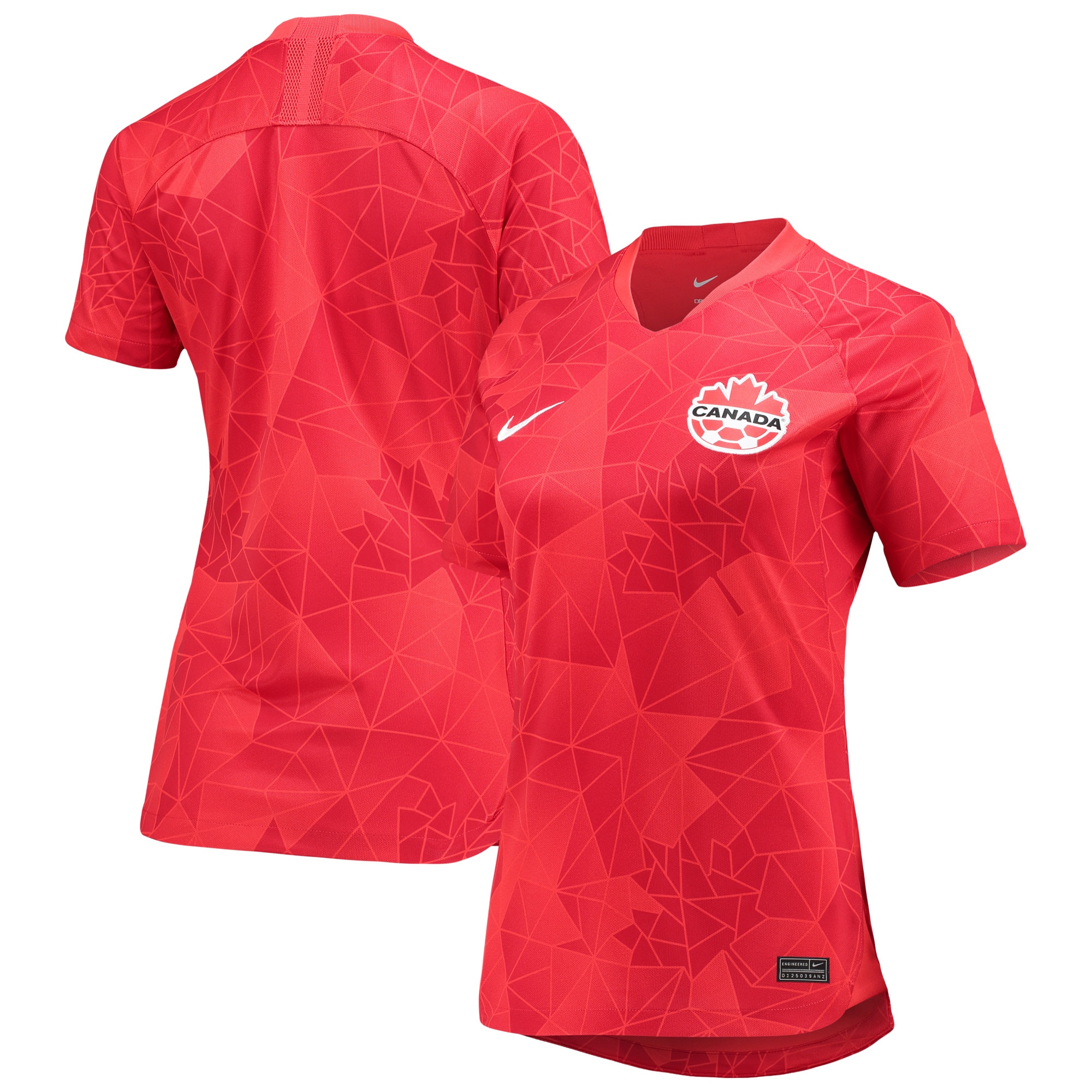 Canada Women's National Team Nike Women's Home Replica Jersey - Red