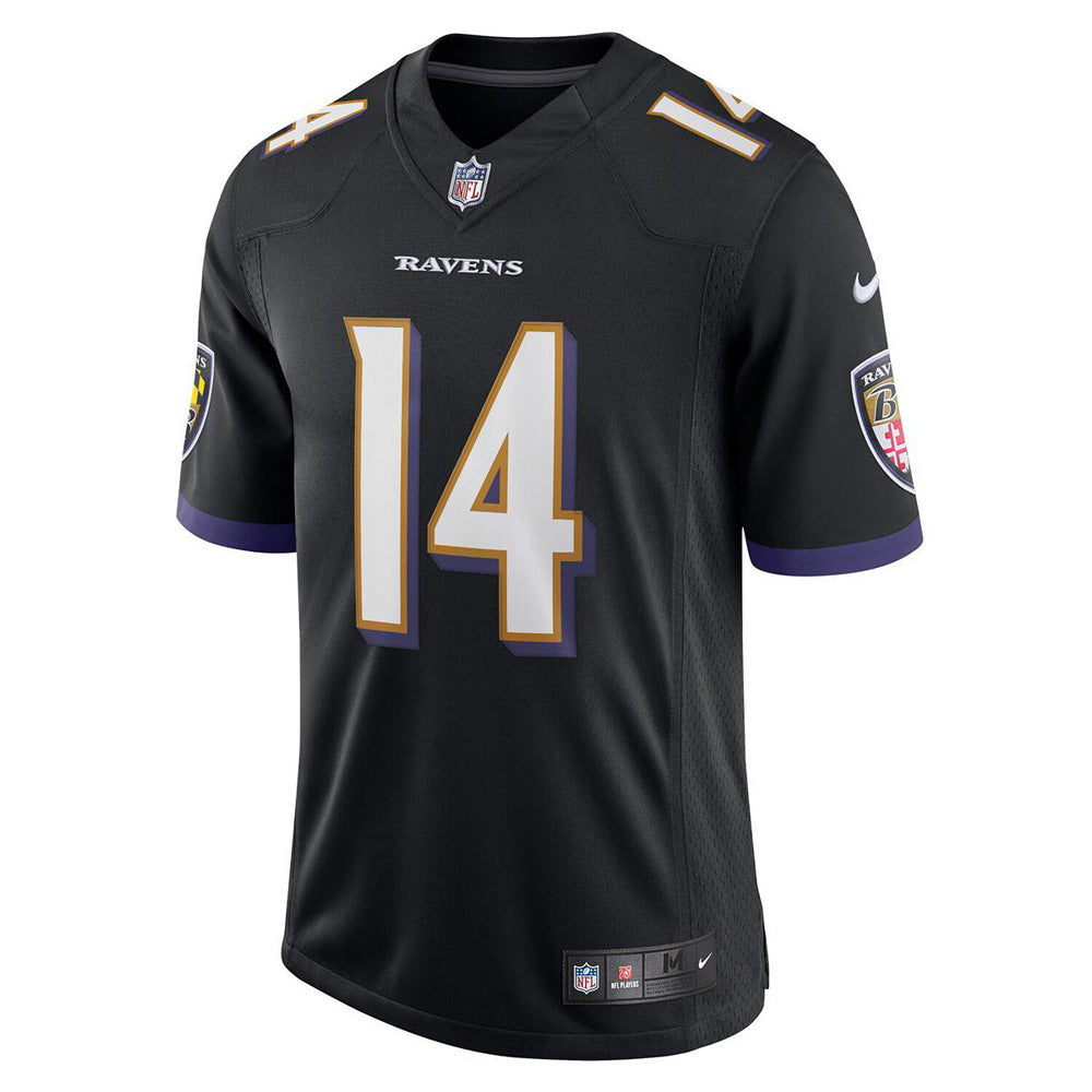 Men's Baltimore Ravens Kyle Hamilton Game Jersey - Black
