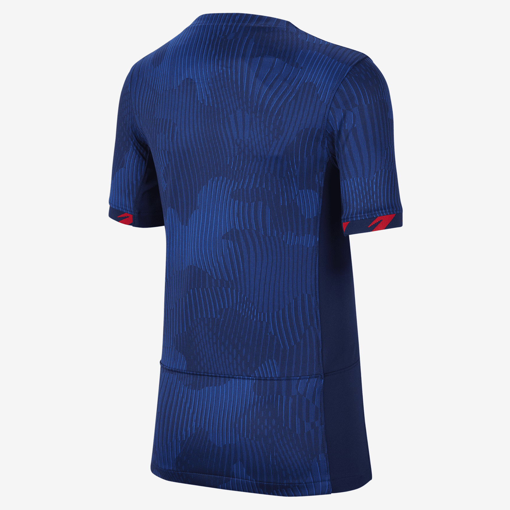 USMNT 2023 Stadium Away Big Kids' (Boys') Nike Dri-FIT Soccer Jersey - Hyper Royal/Loyal Blue/Speed Red