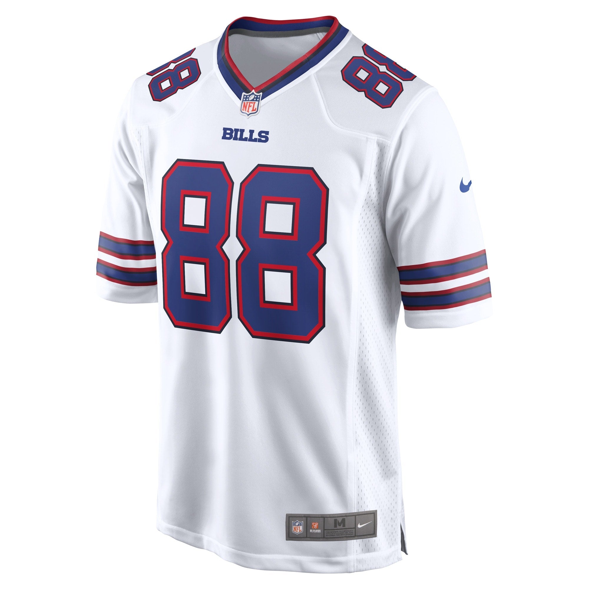 Men's Nike Dawson Knox White Buffalo Bills Away Game Player Jersey