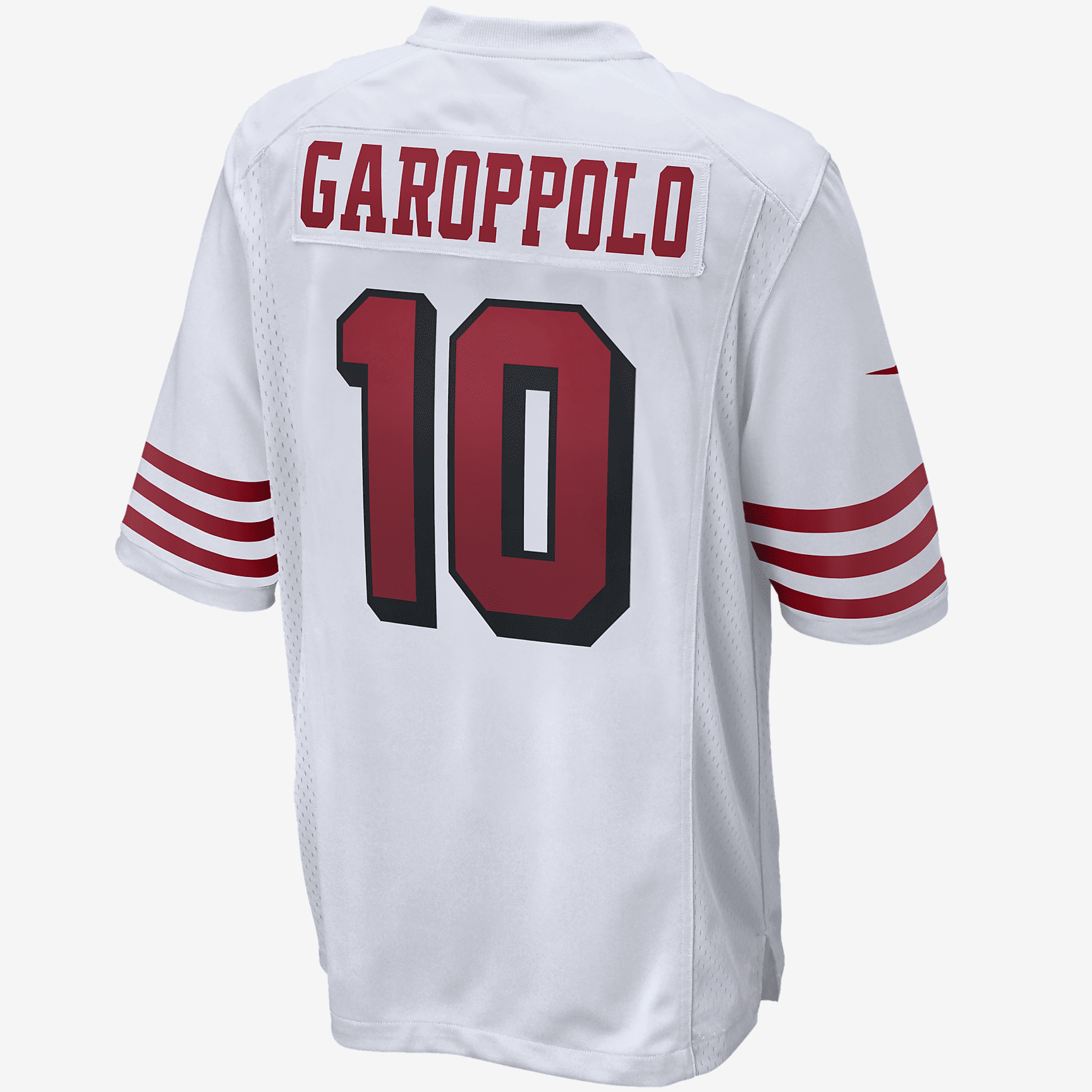 NFL San Francisco 49ers (Jimmy Garoppolo) Men's Game Football Jersey - White