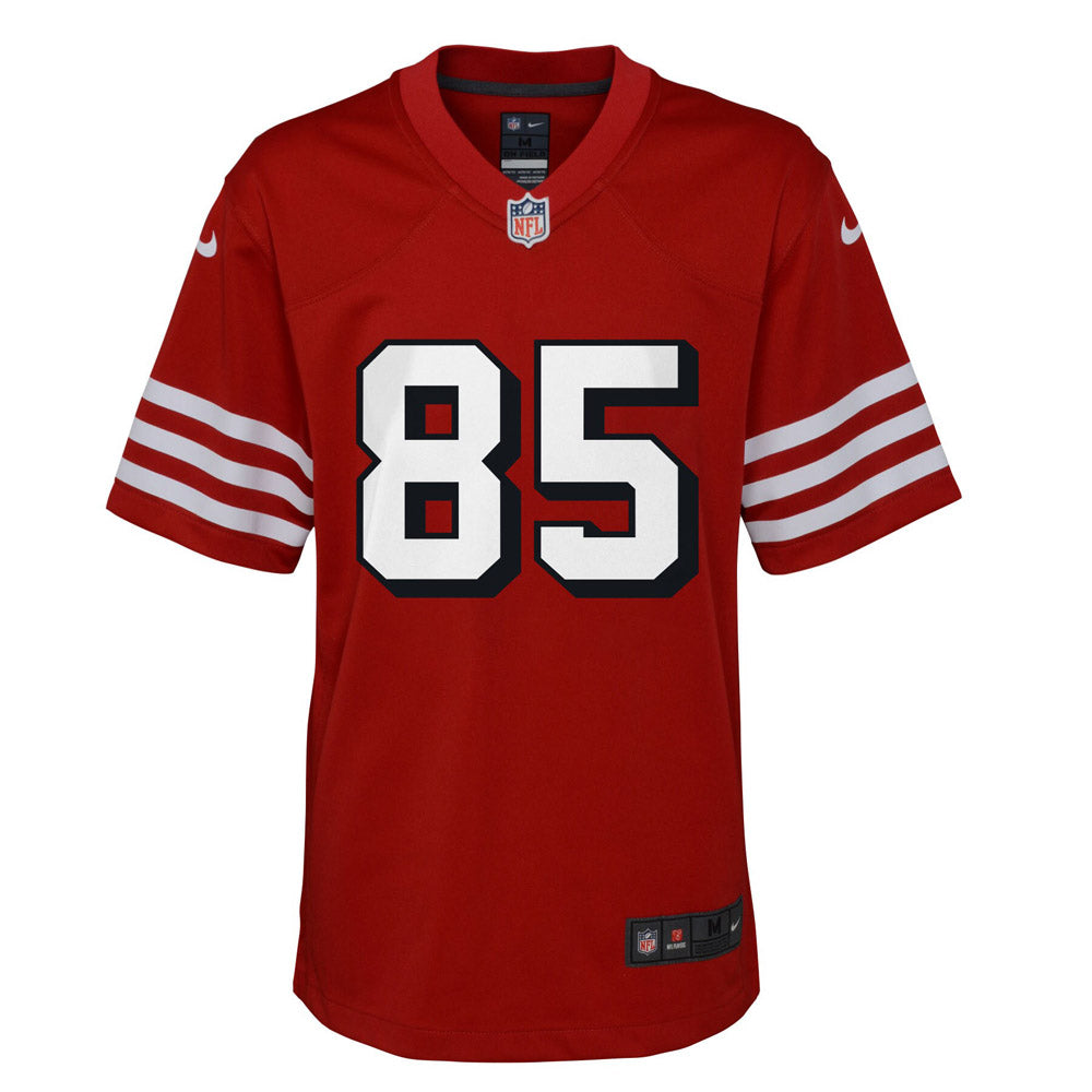 Youth San Francisco 49ers George Kittle Alternate Game Jersey Scarlet