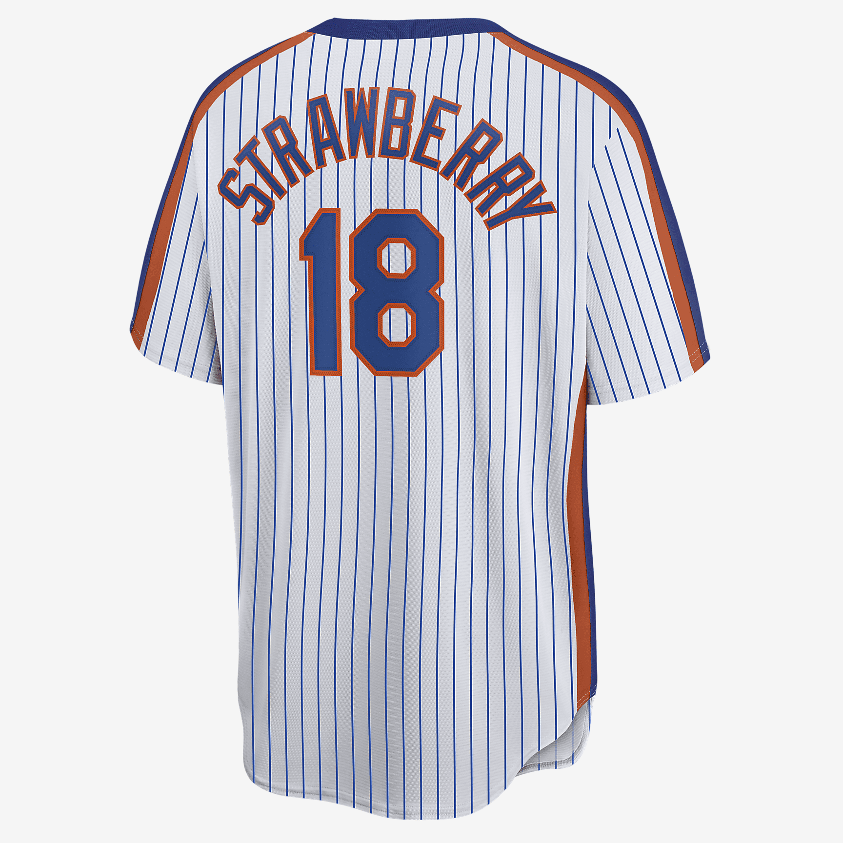 MLB New York Mets (Darryl Strawberry) Men's Cooperstown Baseball Jersey - White