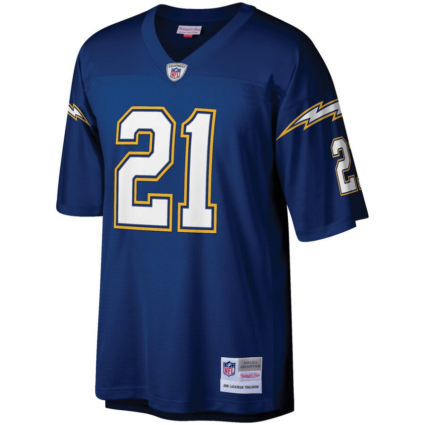 Men's San Diego Chargers LaDainian Tomlinson Mitchell & Ness Navy Retired Player Legacy Replica Jersey