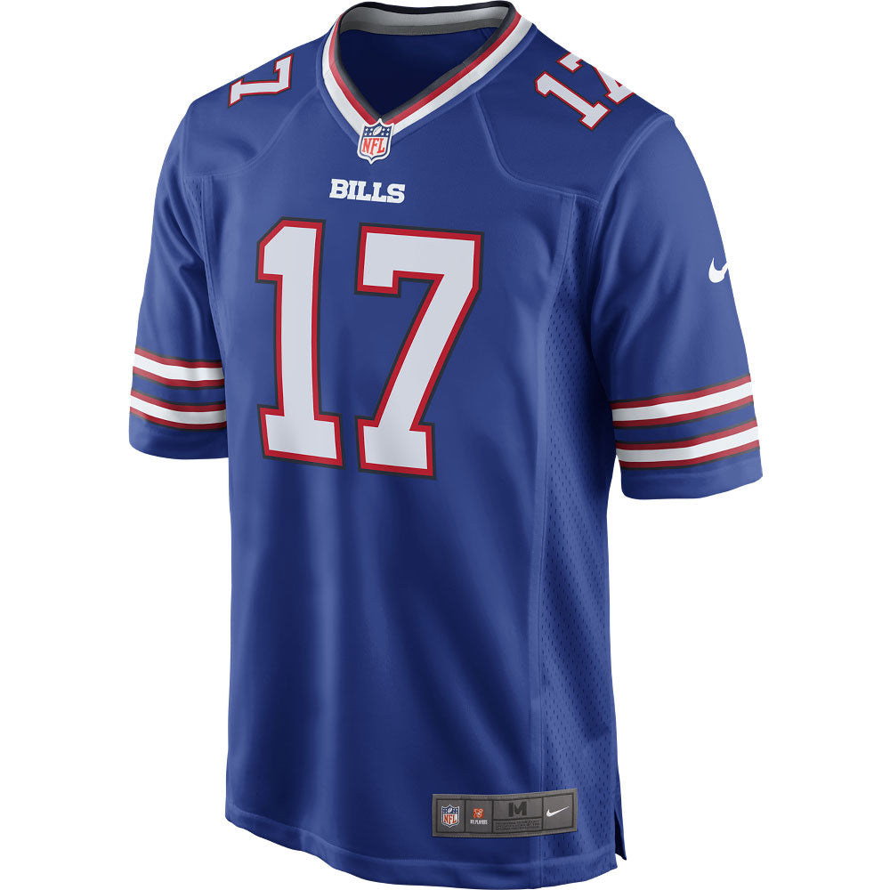 Men's Buffalo Bills Josh Allen Game Player Jersey Royal