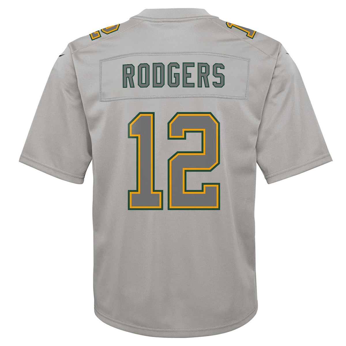 Boys' Grade School Aaron Rodgers Nike Packers Atmosphere Game Jersey - Grey