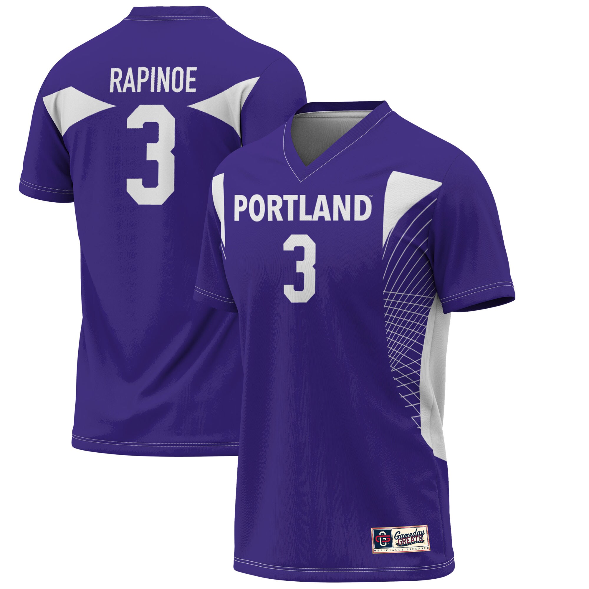 Megan Rapinoe Portland Pilots ProSphere Alumni Soccer Jersey - Purple