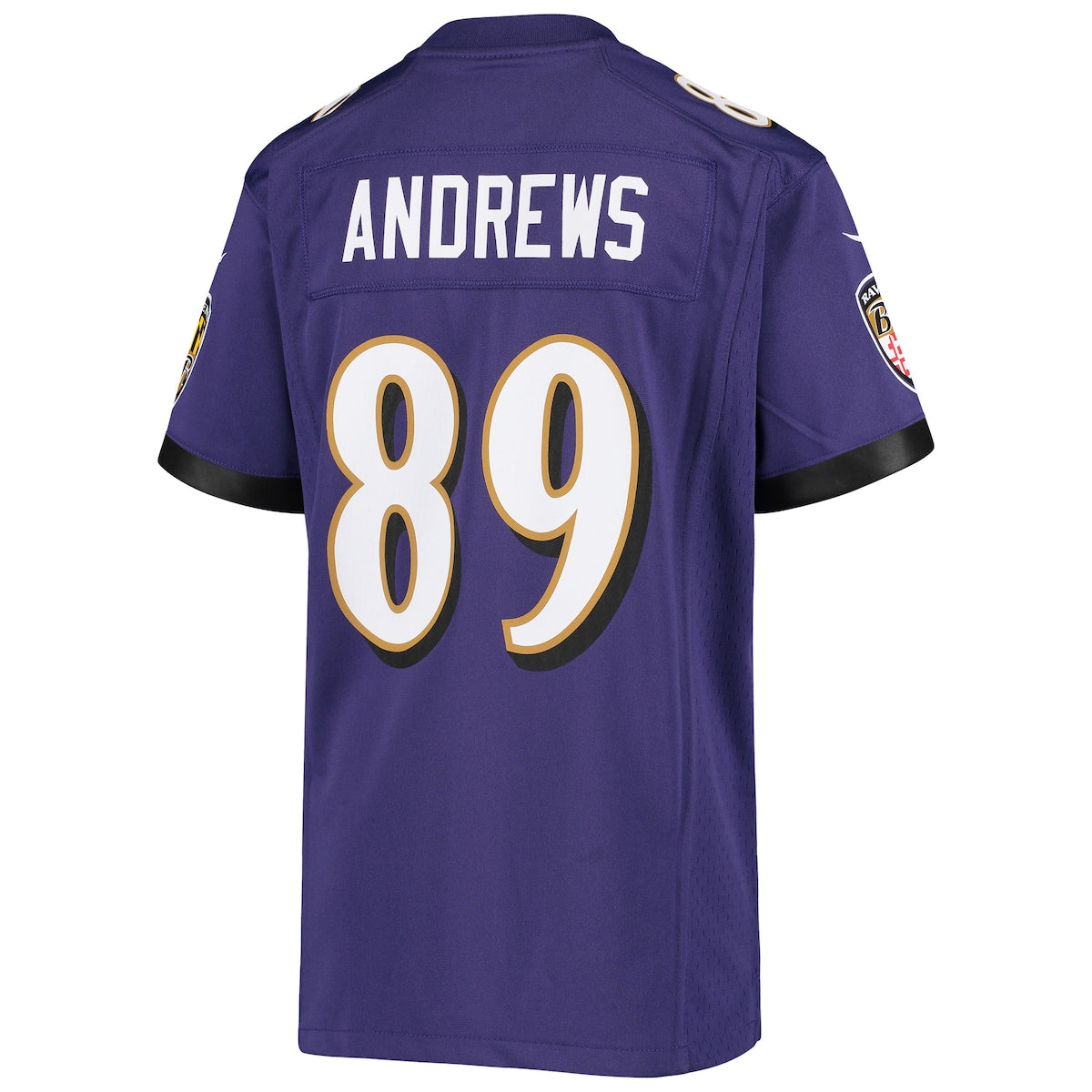 Boys' Grade School Mark Andrews Nike Bears Game Jersey - Purple