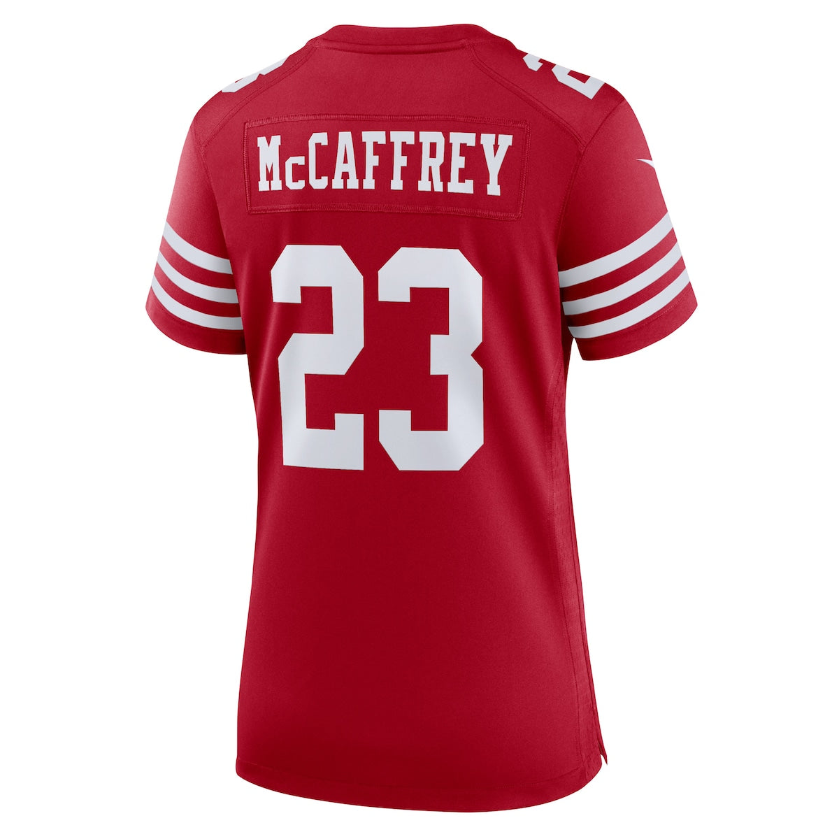 Women's Christian McCaffrey Nike 49ers Game Player Jersey - Red
