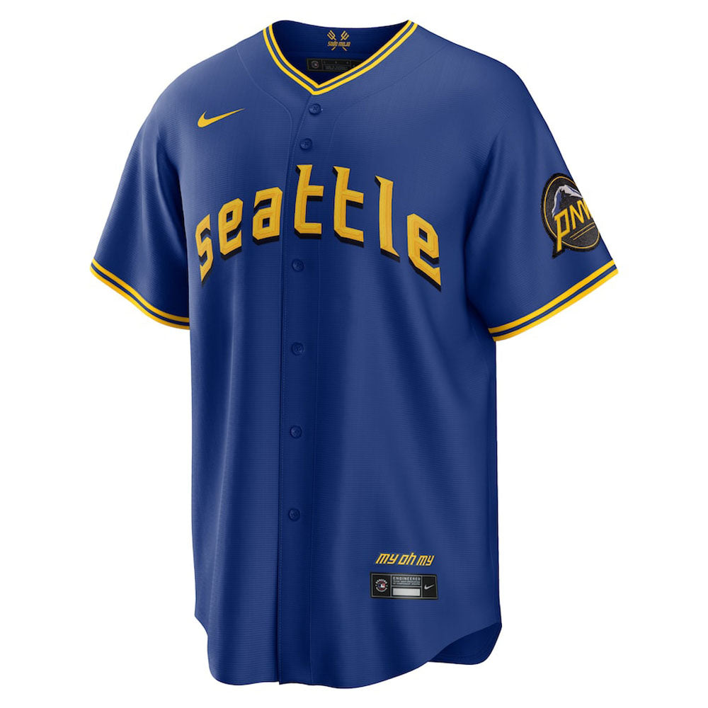 Men's Seattle Mariners Ichiro Suzuki 2023 City Connect Replica Jersey - Royal