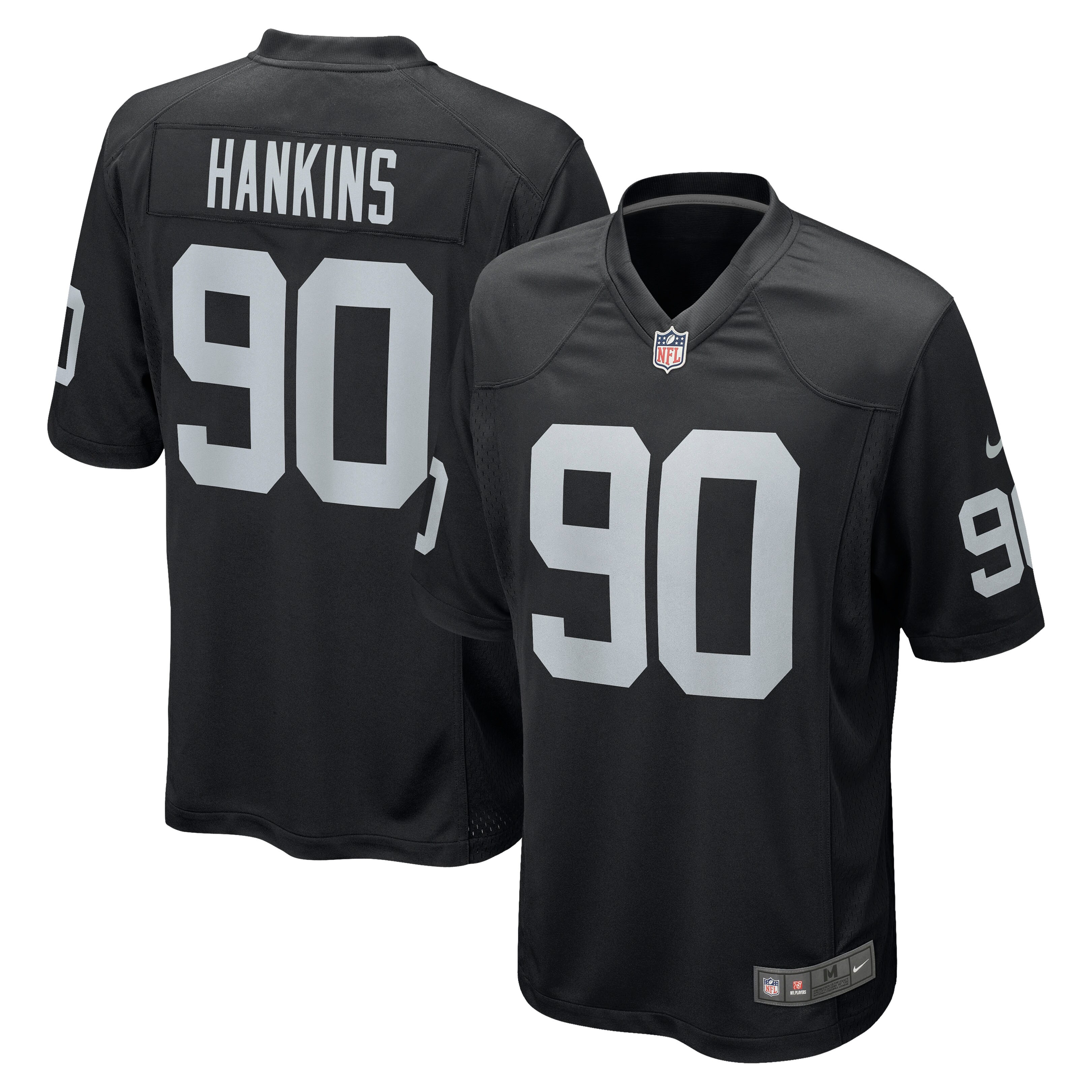 Johnathan Hankins Las Vegas Raiders Nike Game Jersey - Black