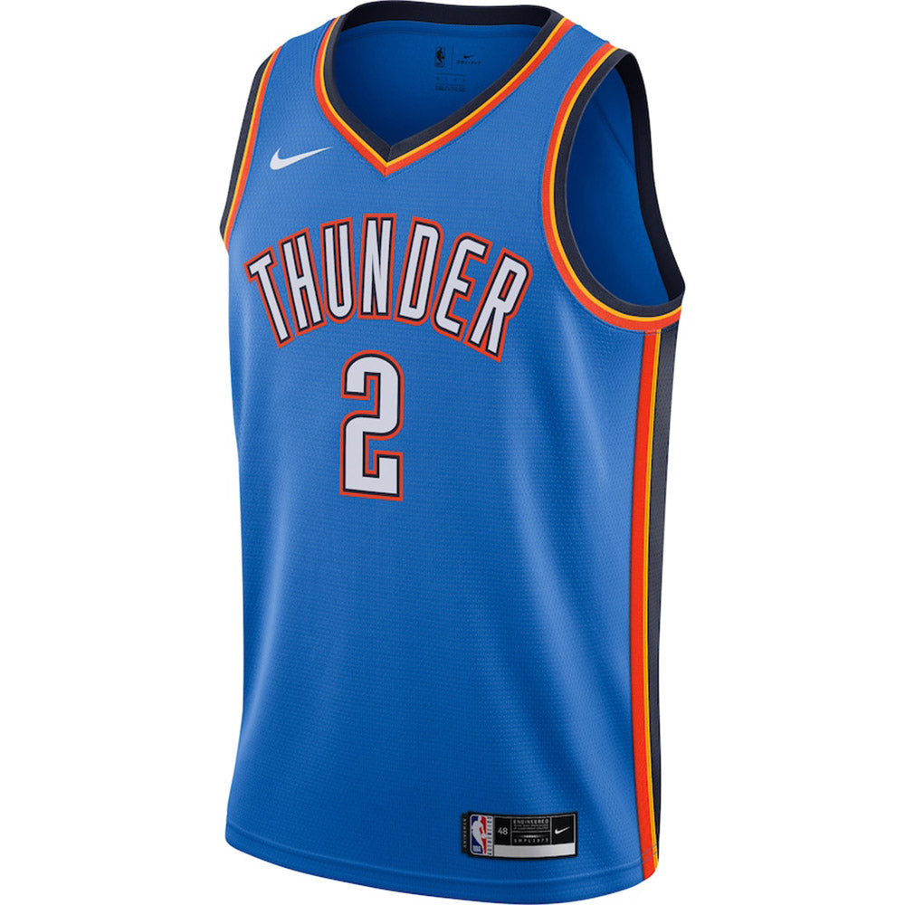 Men's Oklahoma City Thunder Shai Gilgeous-Alexander Icon Edition Jersey - Blue