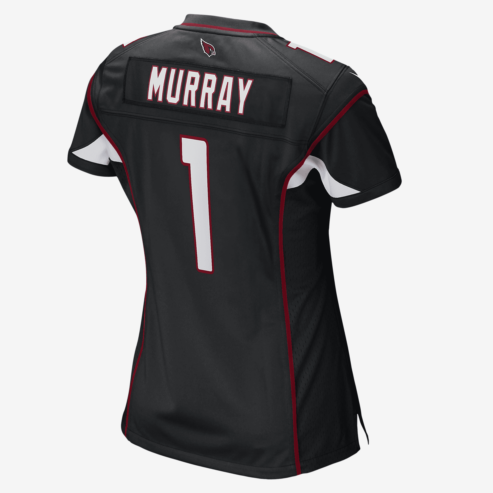 NFL Arizona Cardinals (Kyler Murray) Women's Game Football Jersey - Black/White/Tough Red