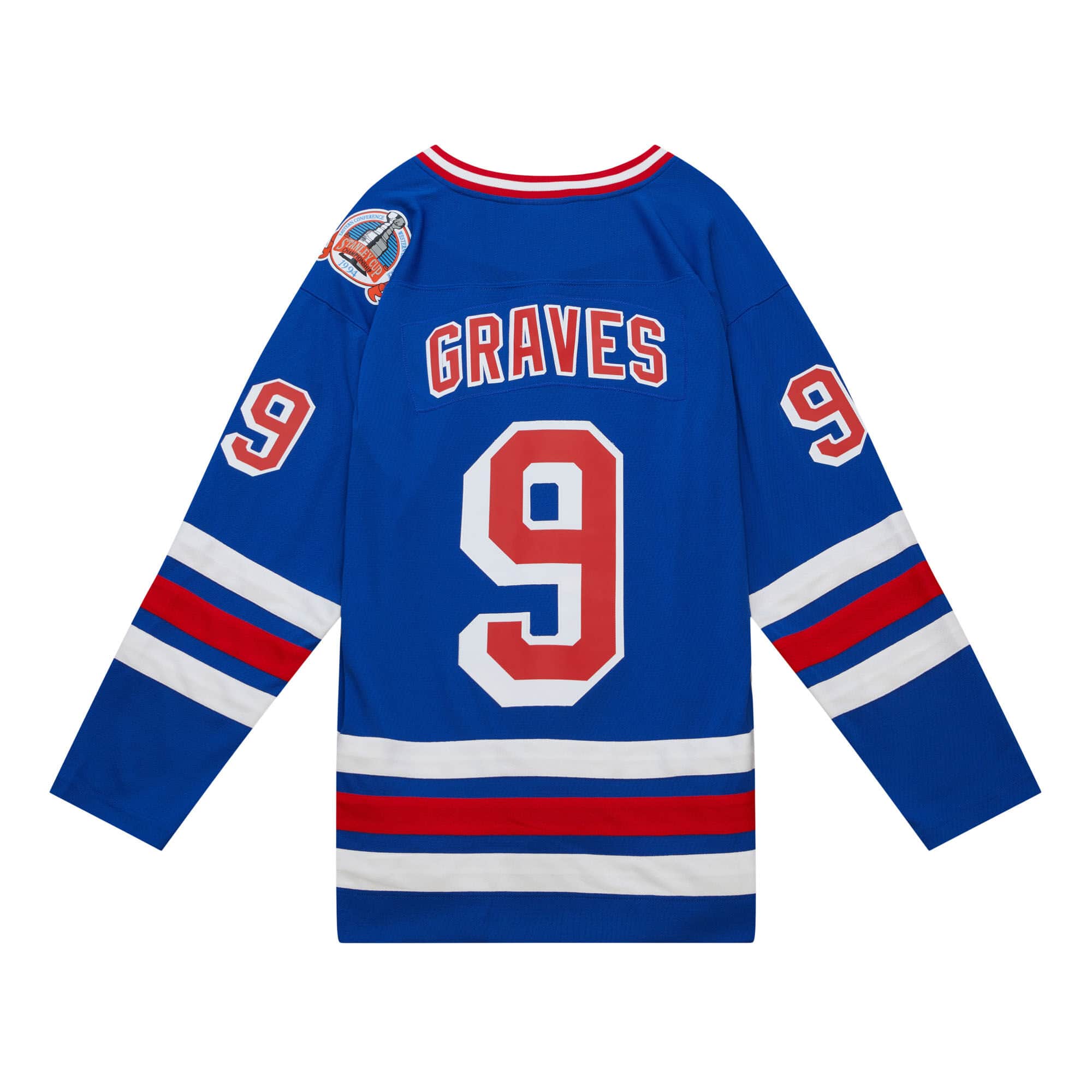 Blue Line Adam Graves New York Rangers 1993 Jersey