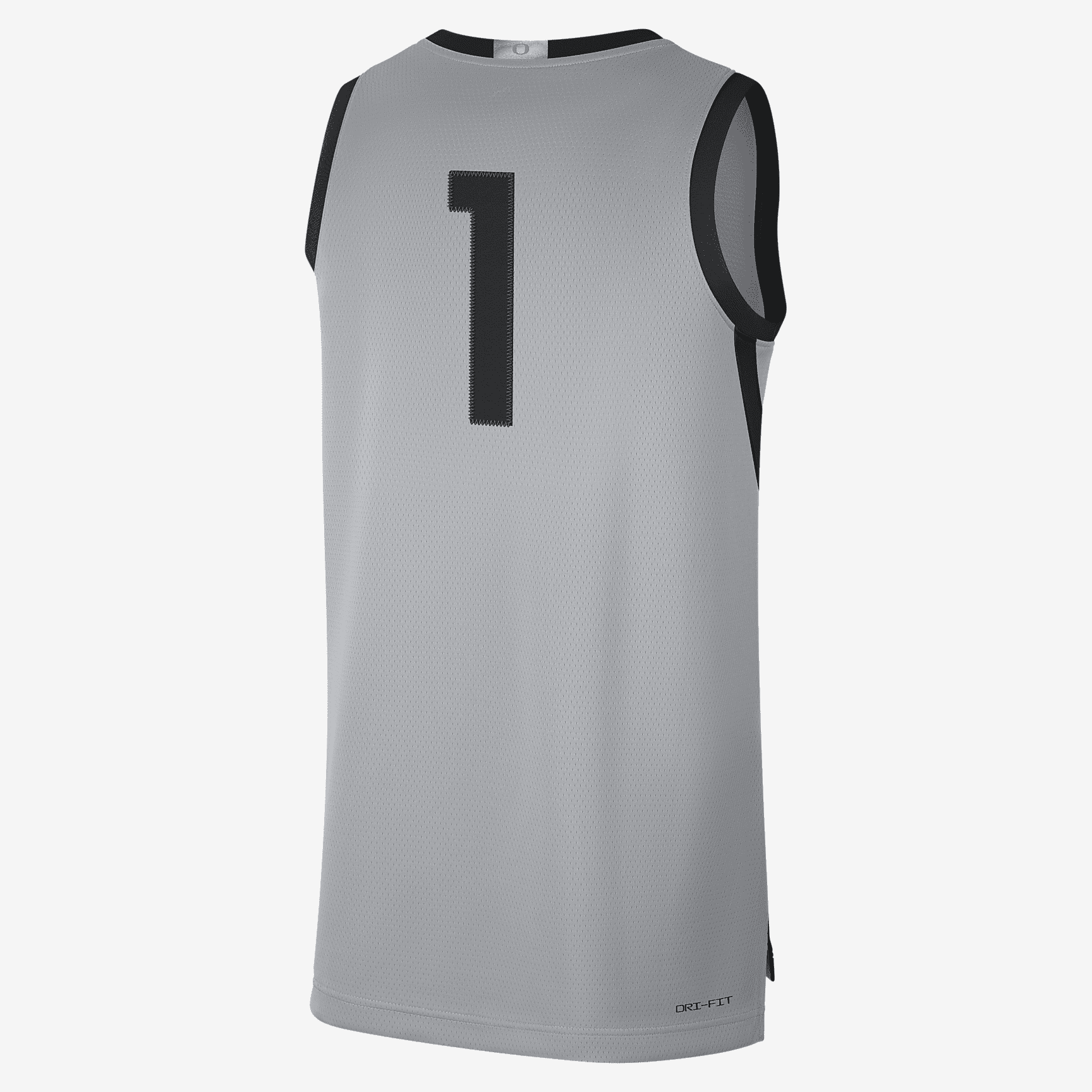 Nike College Dri-FIT (Oregon) Men's Limited Jersey - Wolf Grey/Black