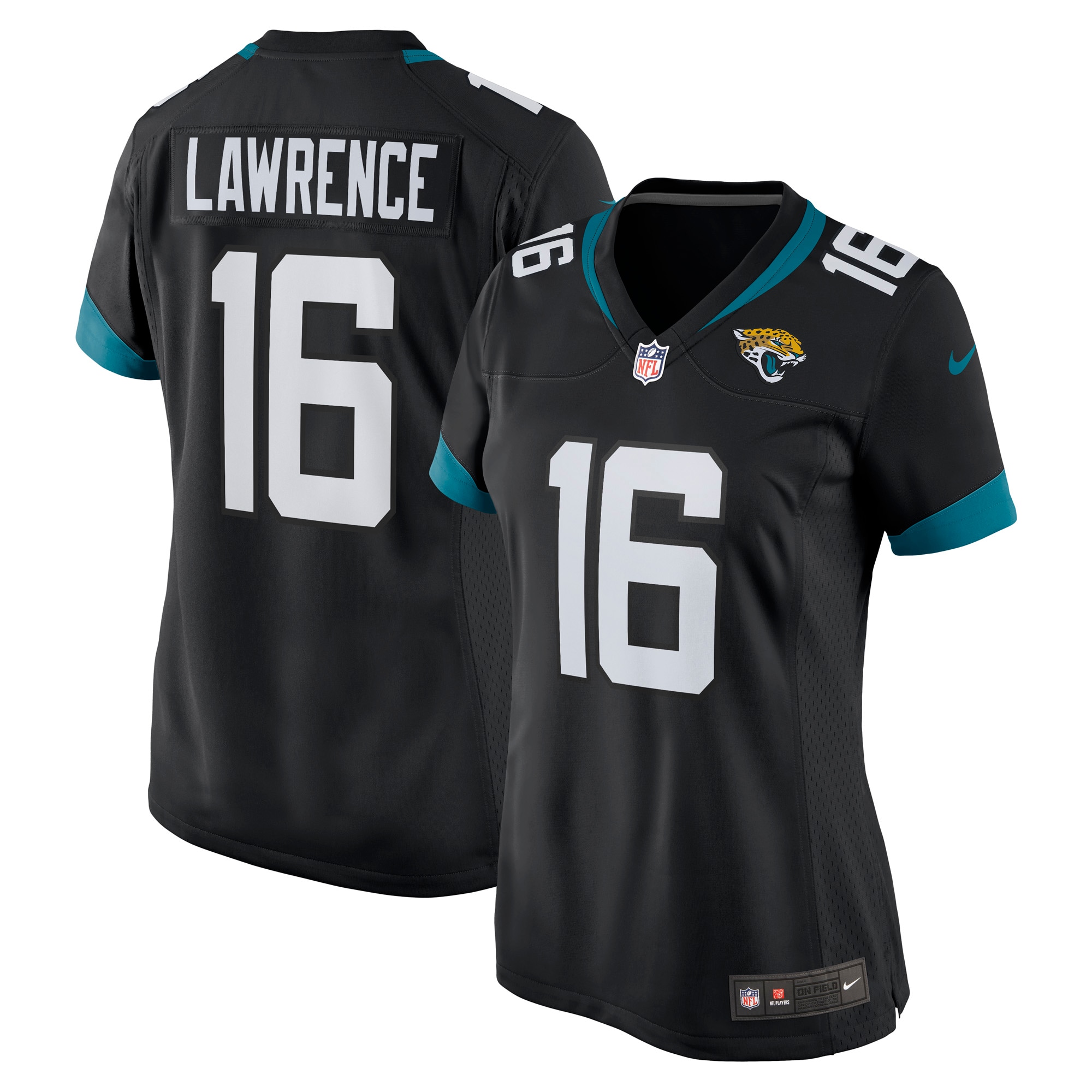 Trevor Lawrence Jacksonville Jaguars Nike Women's Alternate Game Jersey - Black