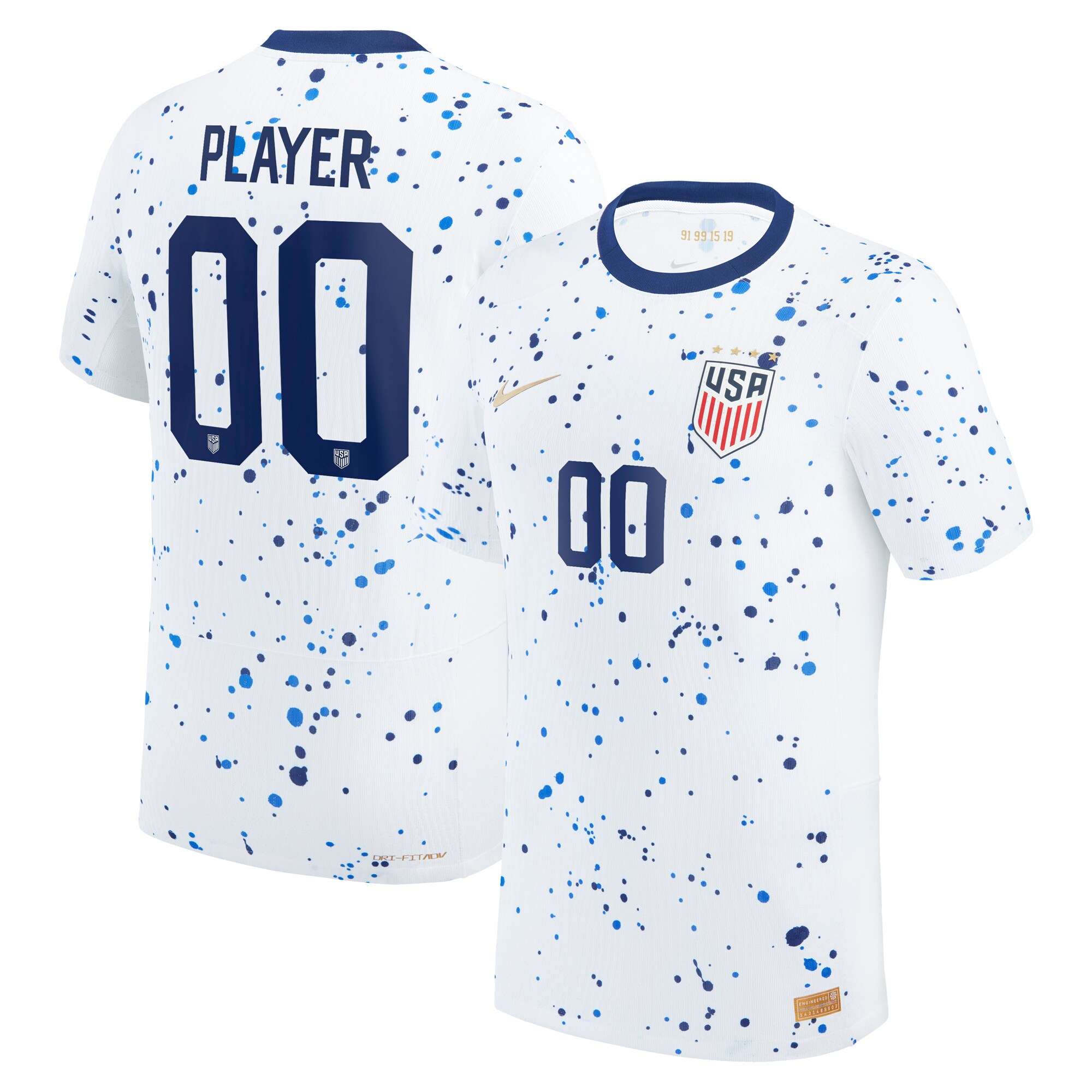 USWNT Nike 2023 Home Pick-A-Player Authentic Jersey - White