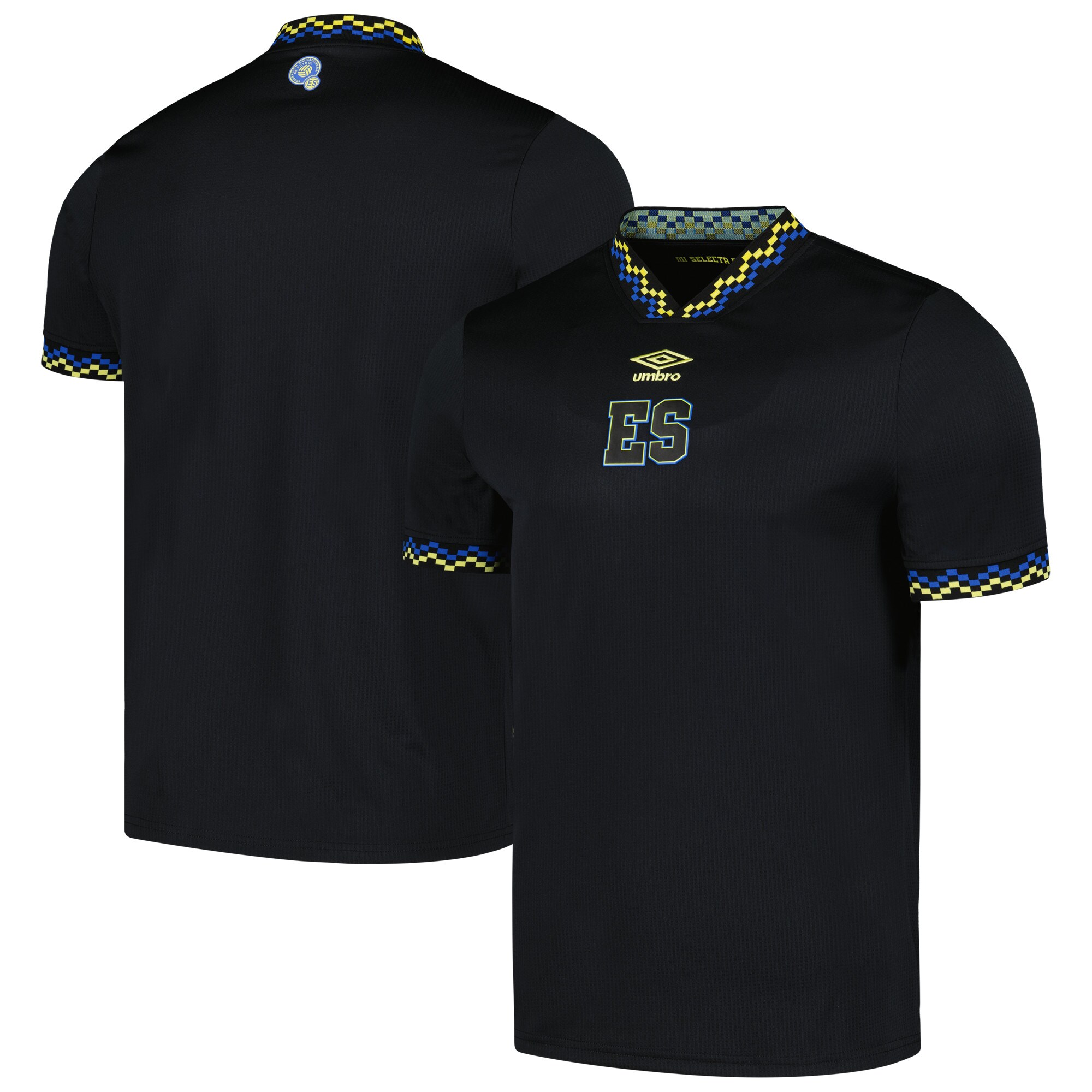 El Salvador National Team Umbro 2023 Third Replica Jersey - Black