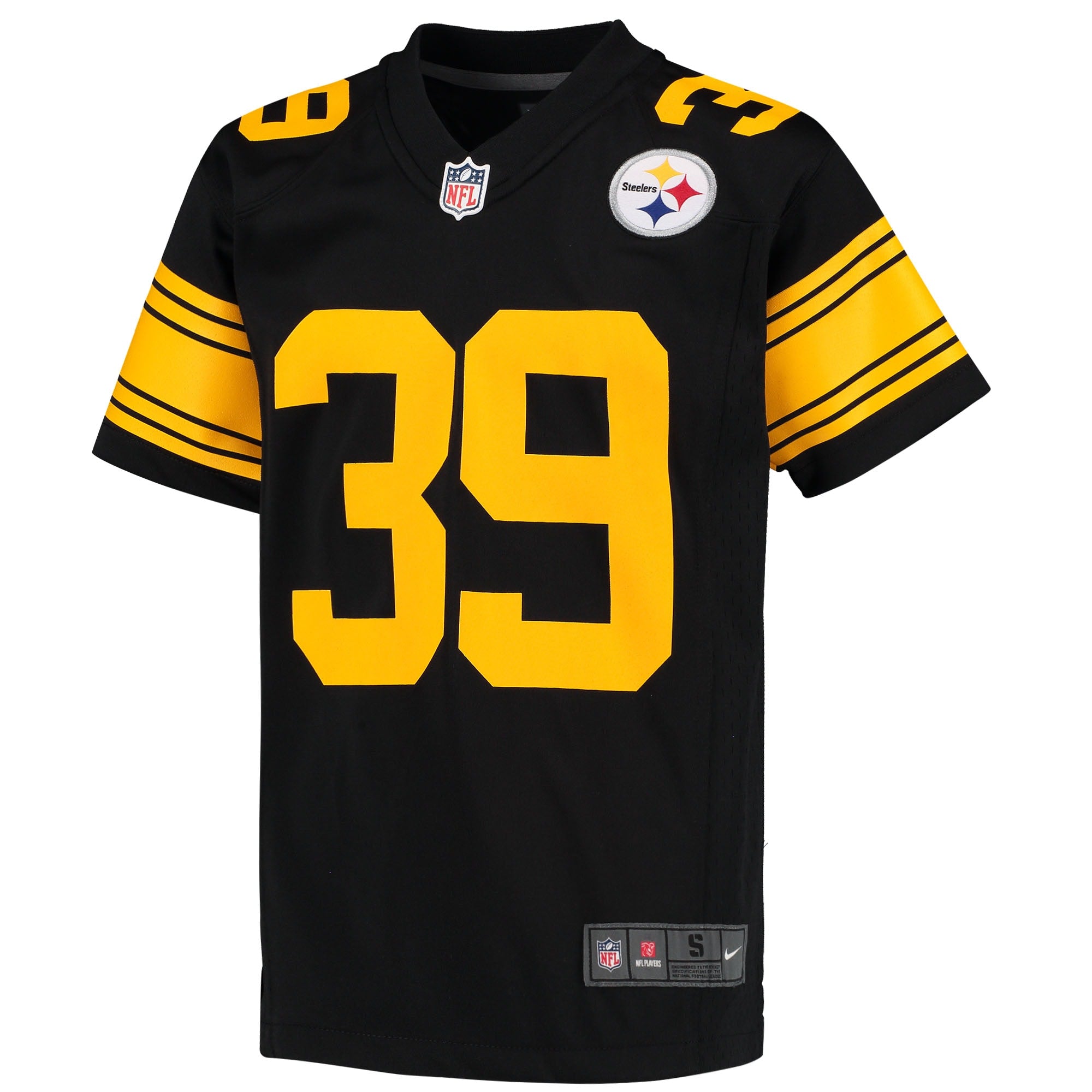 Youth Nike Minkah Fitzpatrick Black Pittsburgh Steelers Game Jersey
