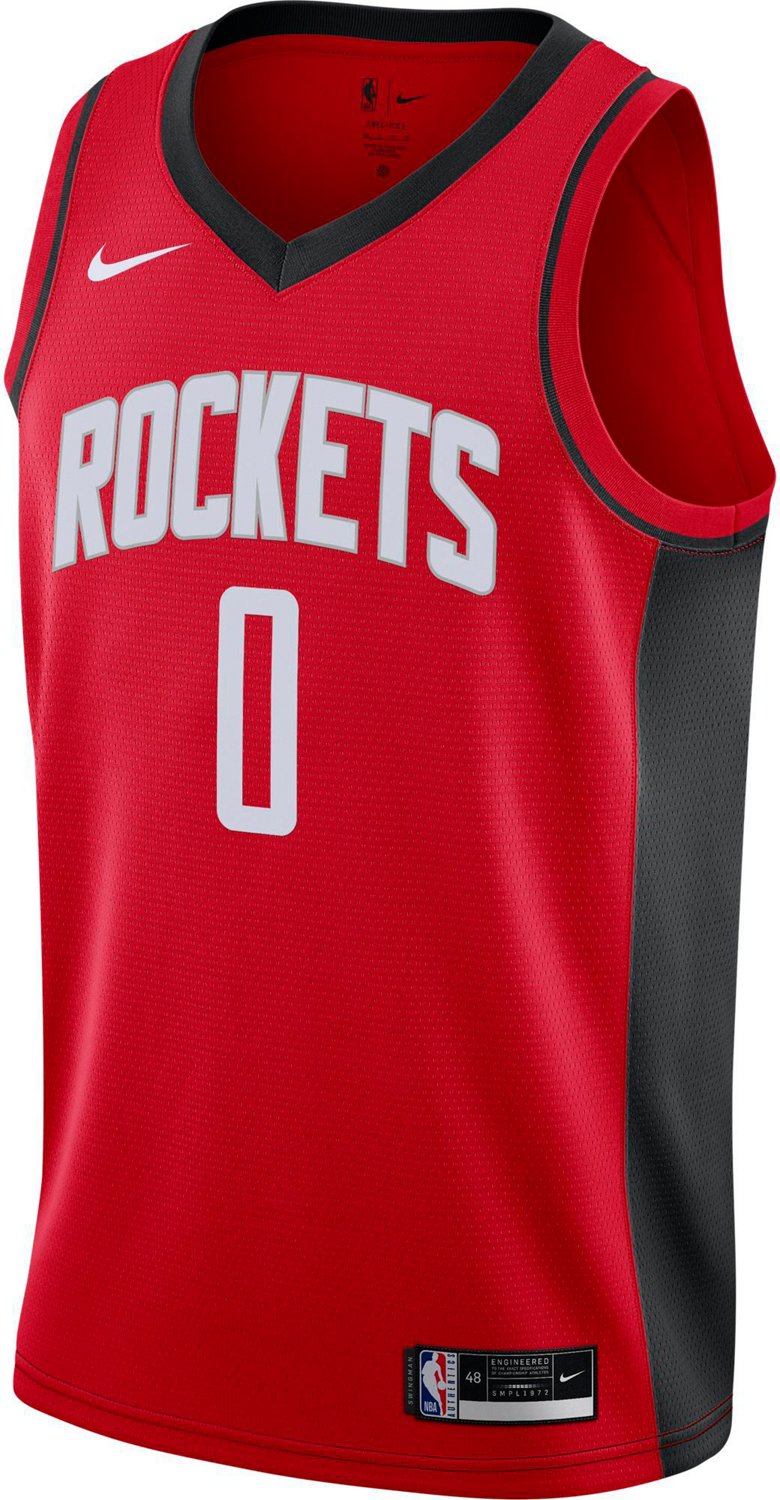 Nike Men's Houston Rockets Green Swingman Icon Jersey