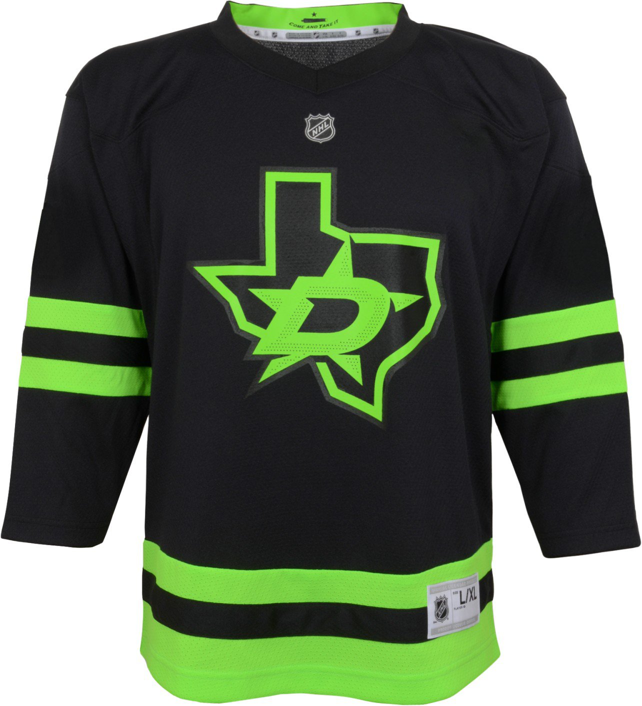 Outerstuff Youth Dallas Stars Replica Alternate Jersey