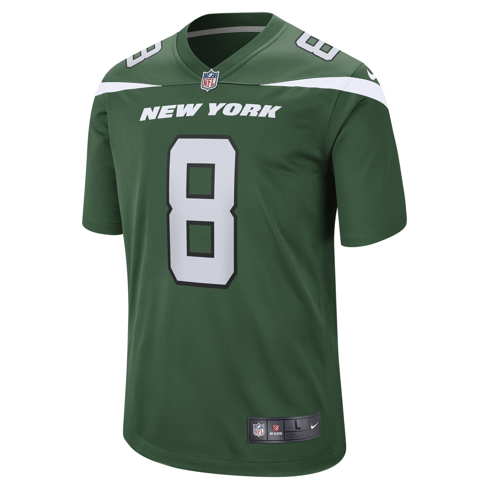 Youth Nike Aaron Rodgers Green New York Jets Game Jersey