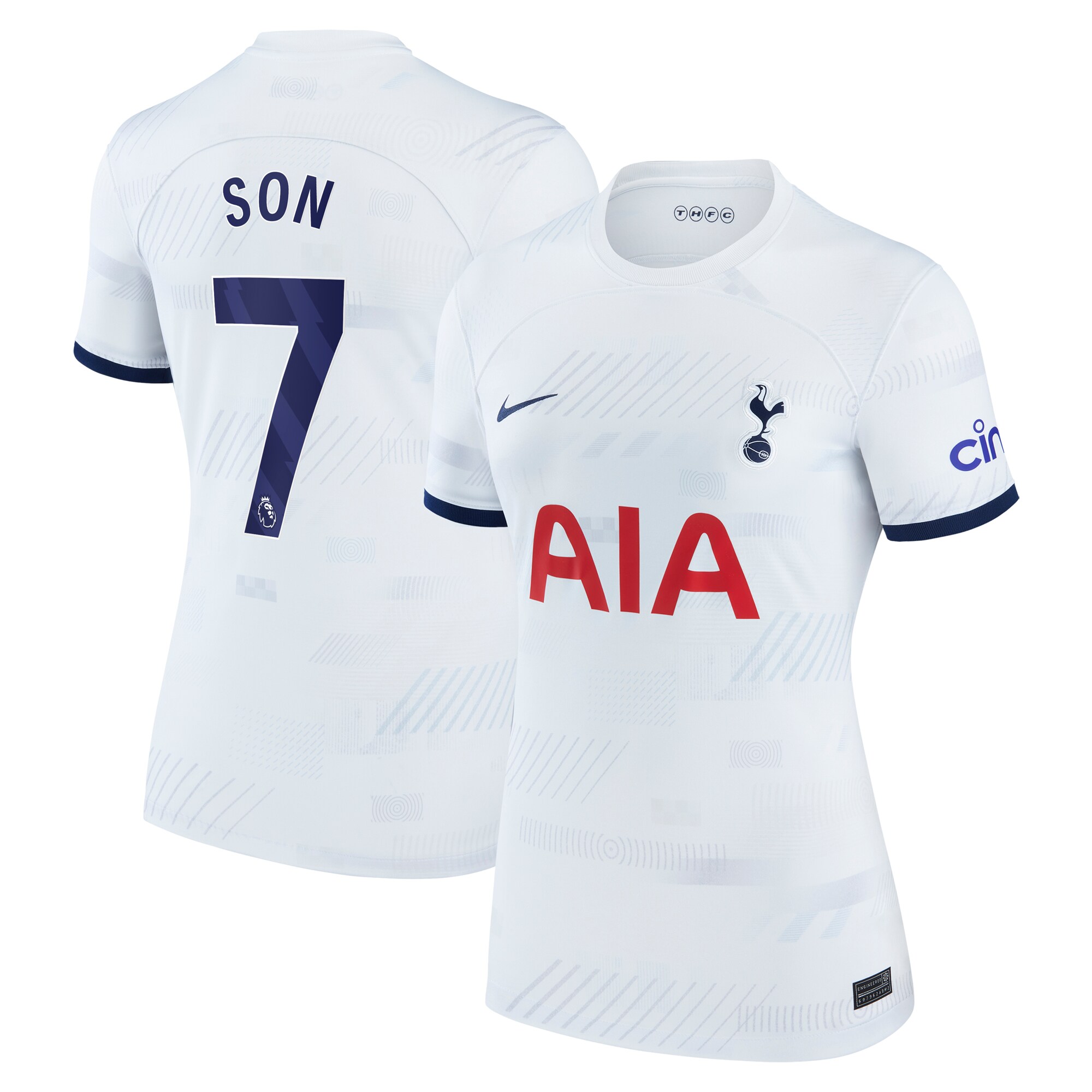 Son Heung-min Tottenham Hotspur Nike Women's Home 2023/24 Replica Player Jersey - White