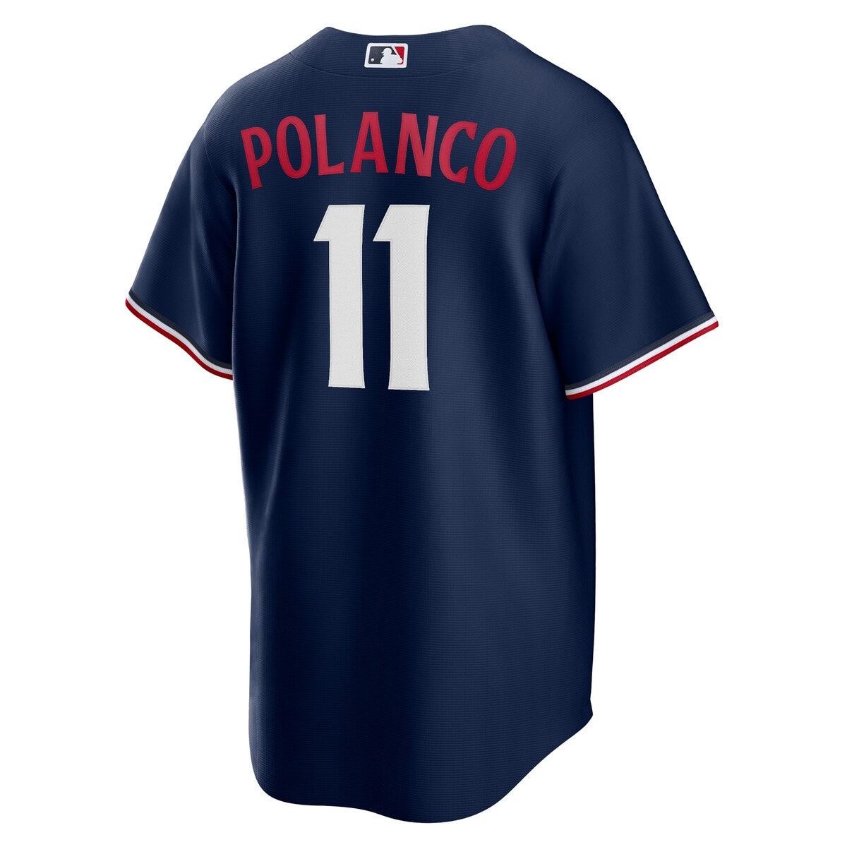 Men's Jorge Polanco Nike Twins Alternate Replica Jersey - Navy