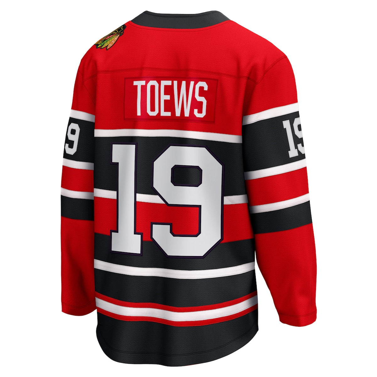 Men's Jonathan Toews Fanatics Blackhawks Special Edition 2.0 Breakaway Jersey - Red