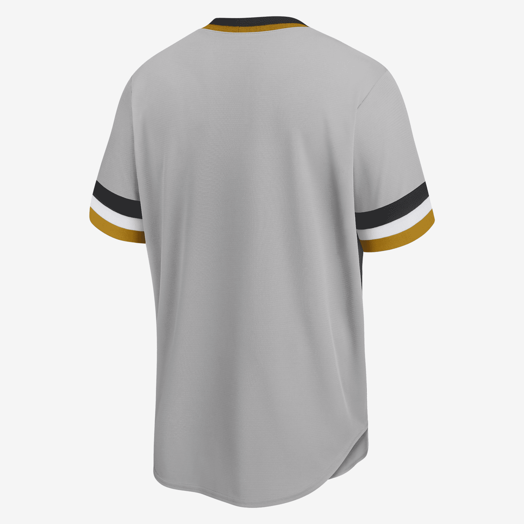 MLB Pittsburgh Pirates Men's Cooperstown Baseball Jersey - Wolf Grey