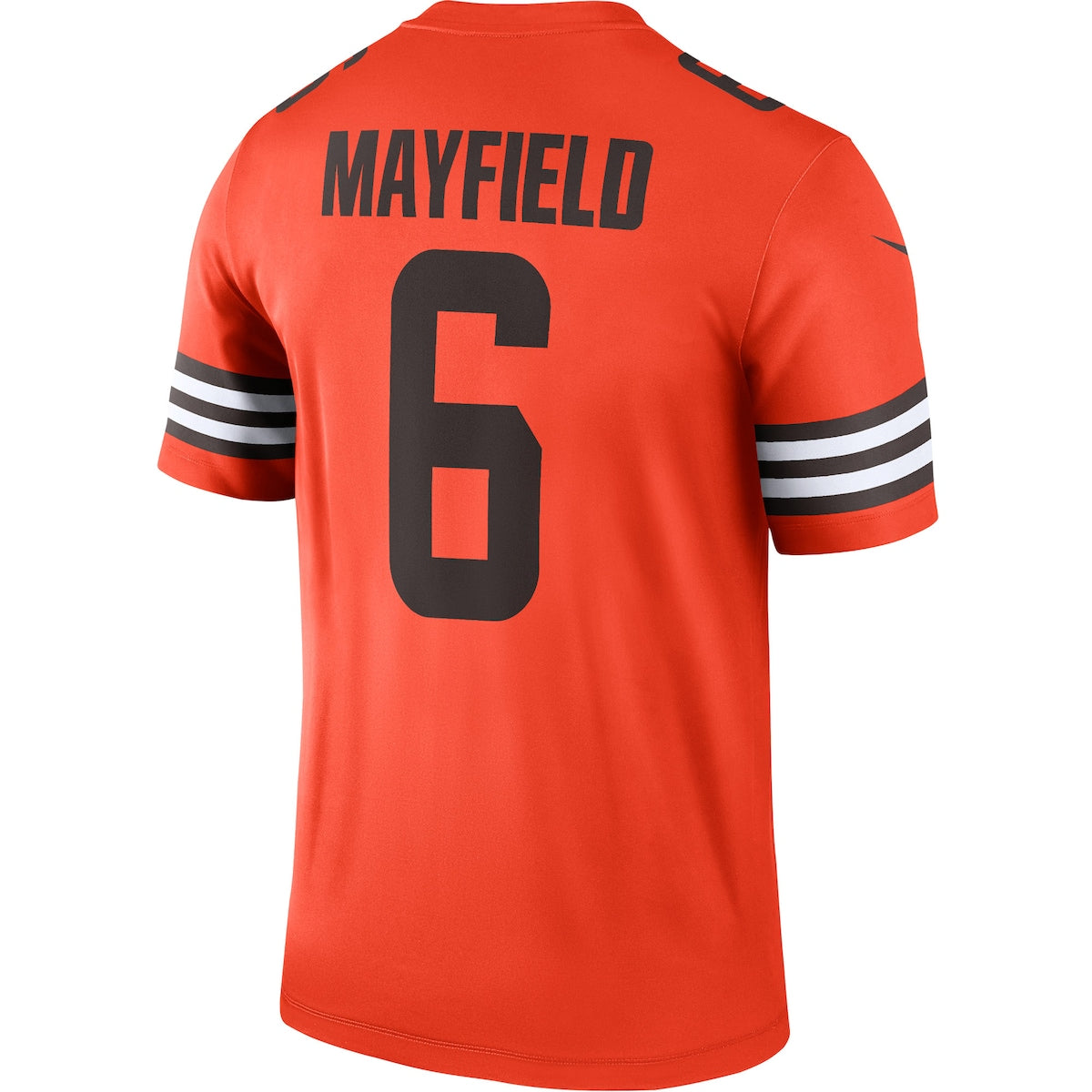 Men's Baker Mayfield Nike Browns Inverted Legend Jersey - Orange