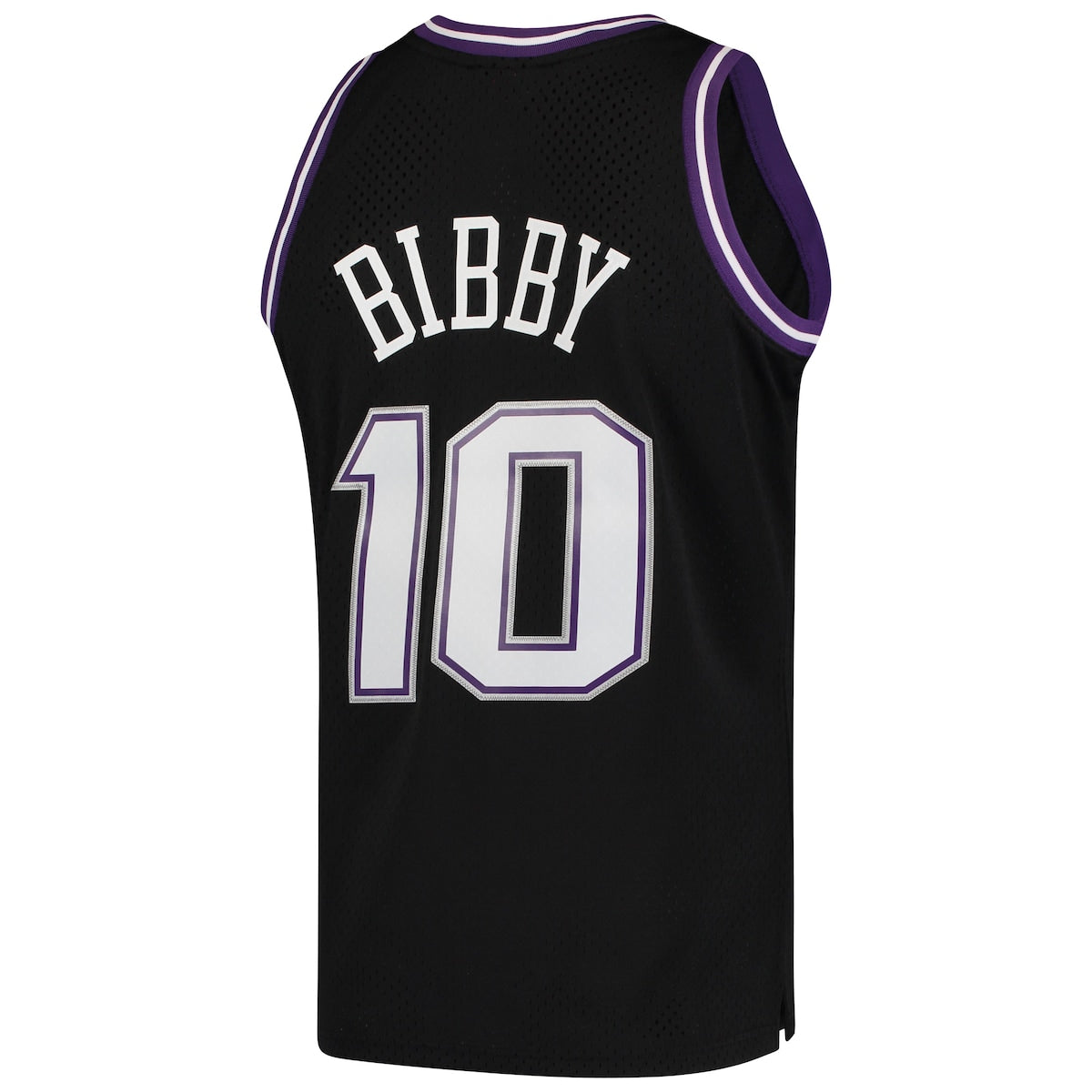 Men's Mike Bibby Mitchell & Ness Kings Swingman Jersey - Black