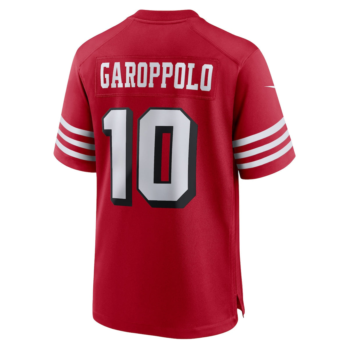 Men's Jimmy Garoppolo Nike 49ers Alternate Game Jersey - Red