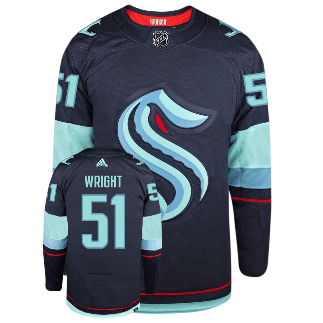 Shane Wright Seattle Kraken Adidas Primegreen Authentic NHL Hockey Jersey