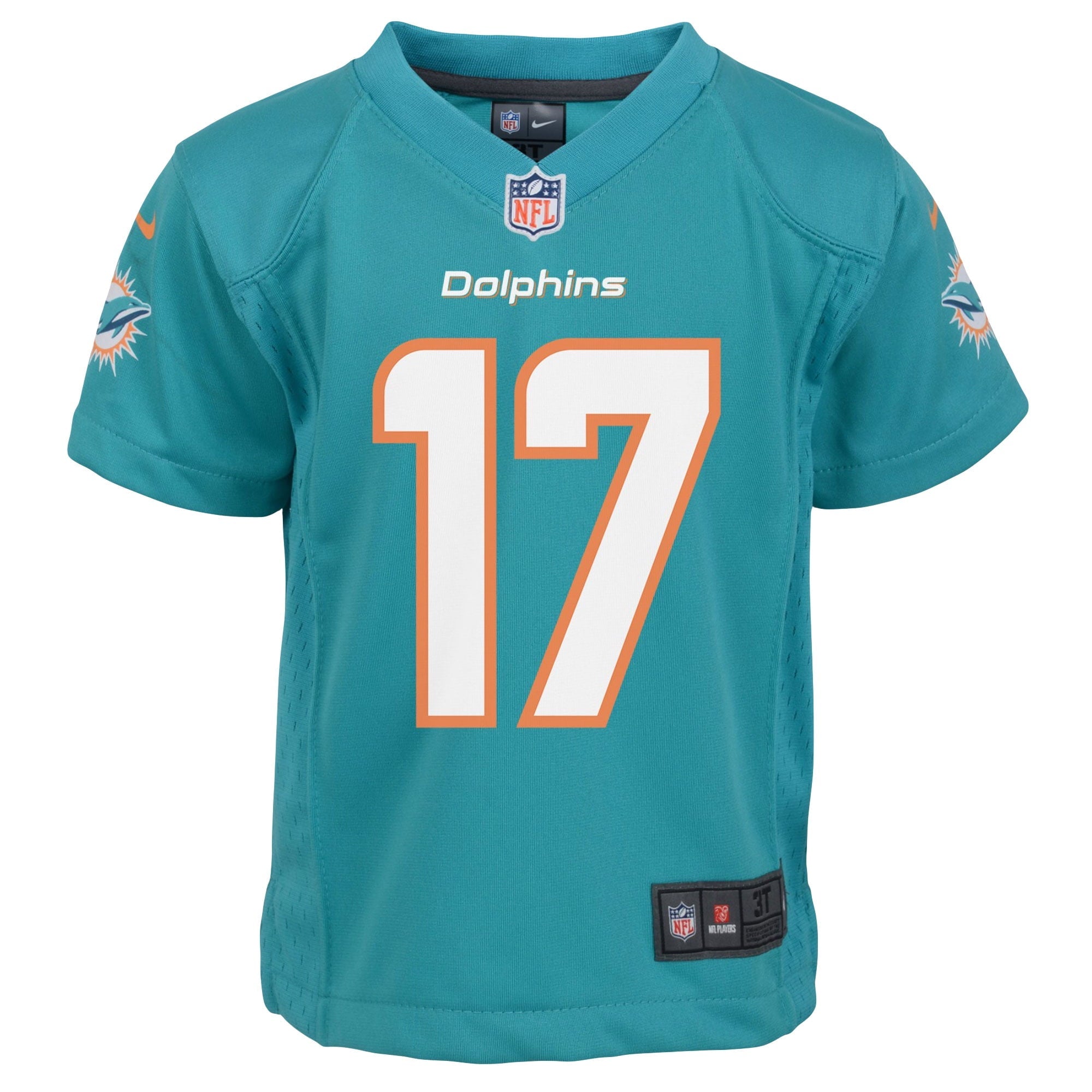 Preschool Nike Jaylen Waddle Aqua Miami Dolphins Game Jersey