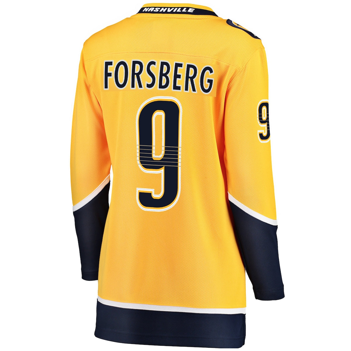 Women's Filip Forsberg Fanatics Predators Premier Breakaway Jersey - Gold