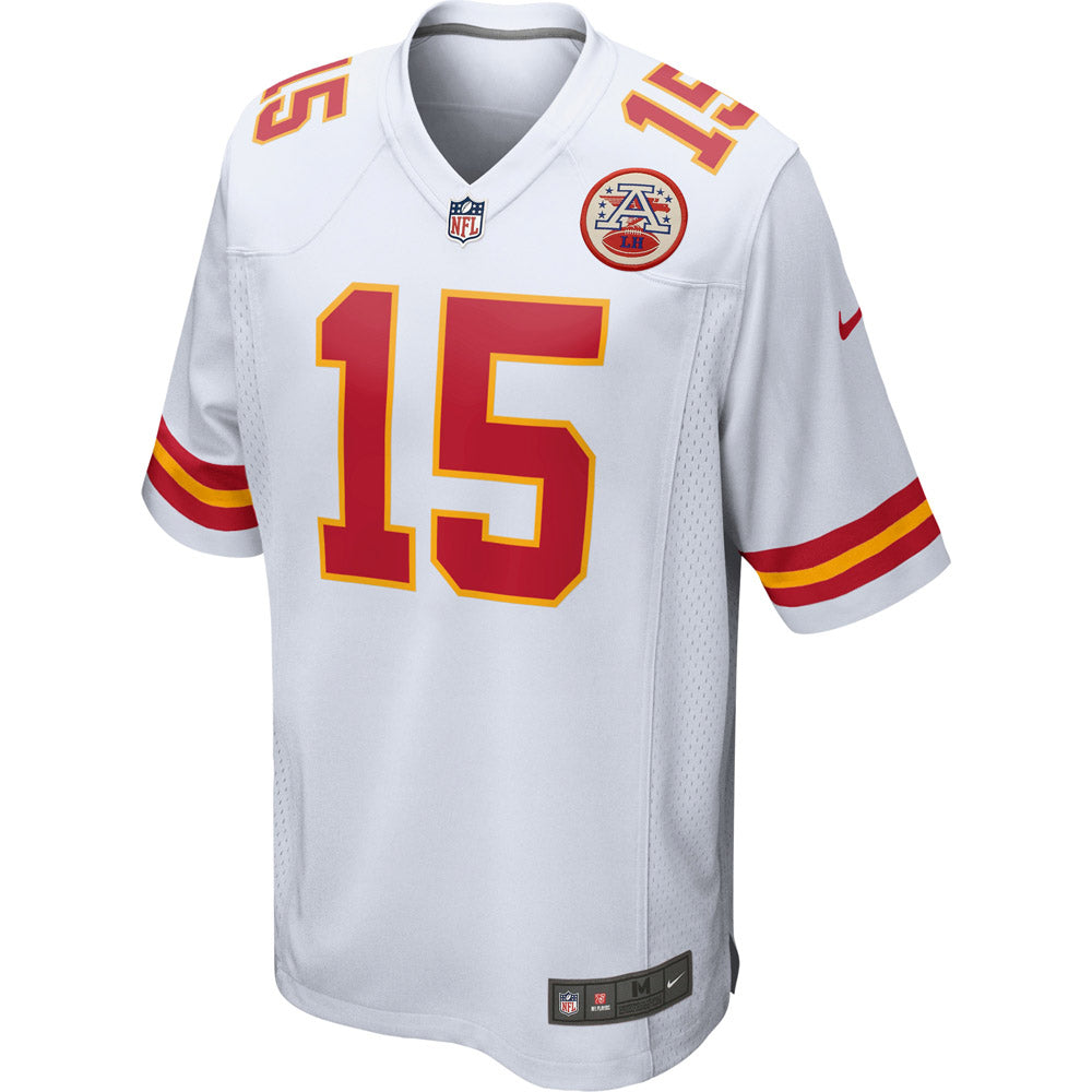 Men's Kansas City Chiefs Patrick Mahomes Game Jersey White
