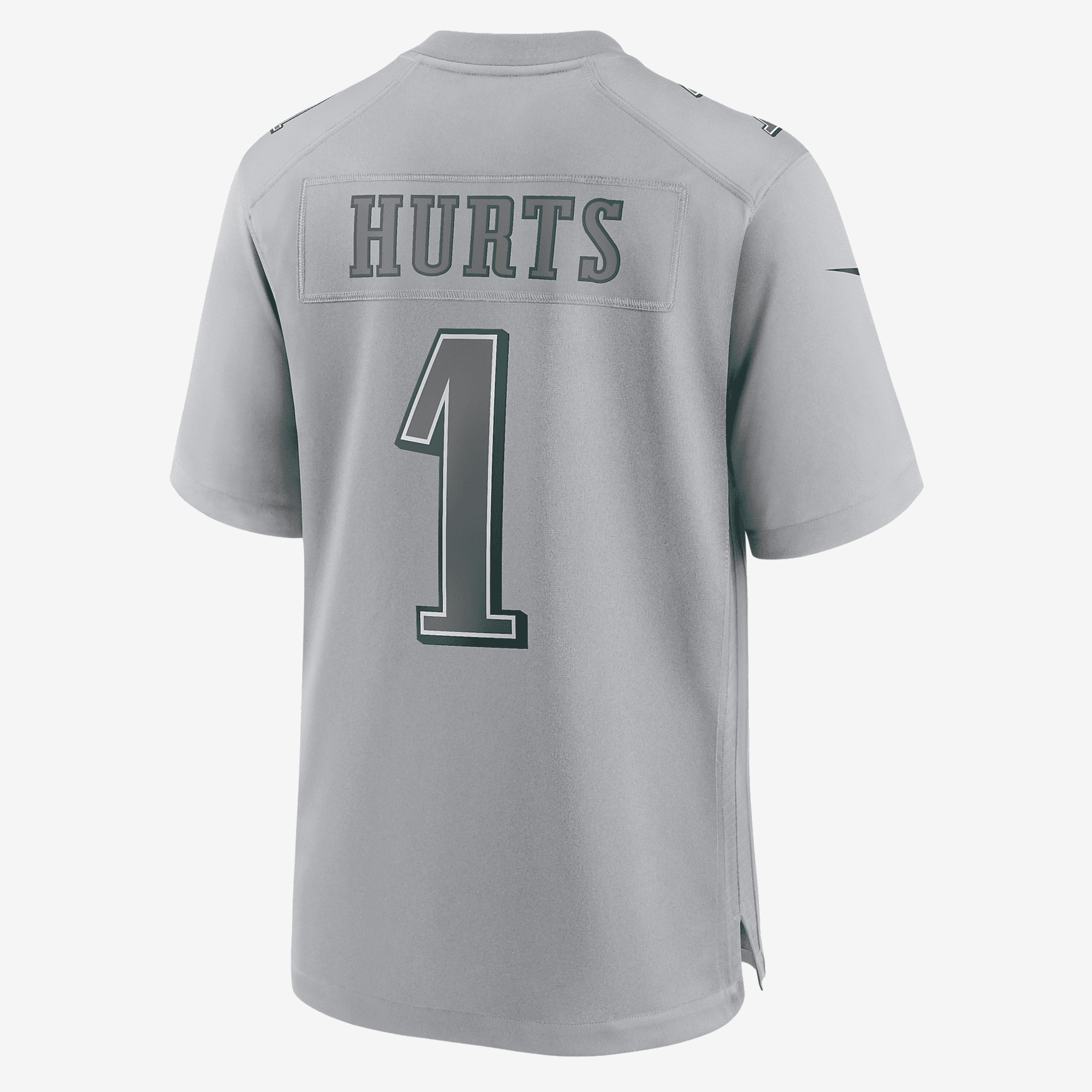 NFL Philadelphia Eagles Super Bowl LVII Atmosphere (Jalen Hurts) Men's Fashion Football Jersey - Grey