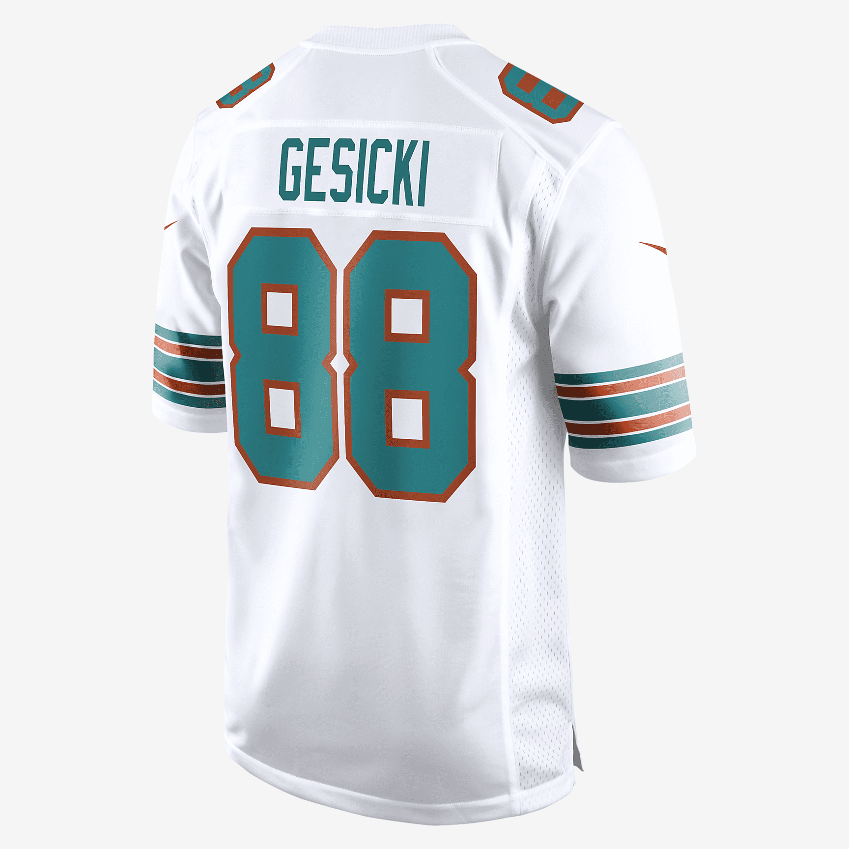 NFL Miami Dolphins (Mike Gesicki) Men's Game Football Jersey - White