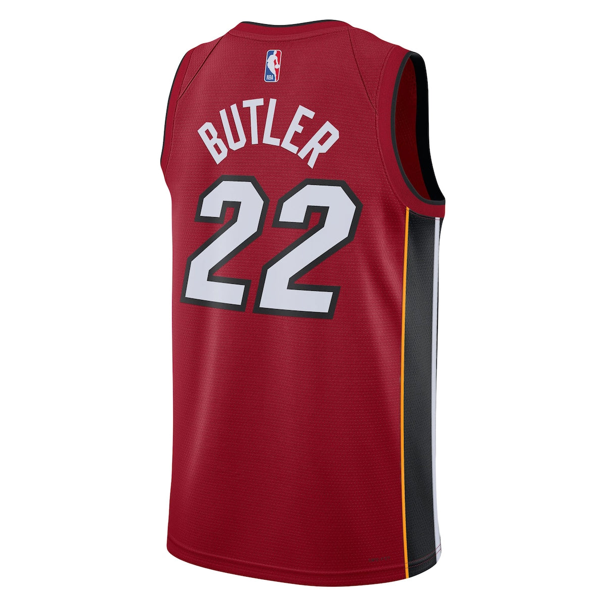 Men's Jimmy Butler Jordan Heat 2022/23 Swingman Jersey Statement Edition - Red