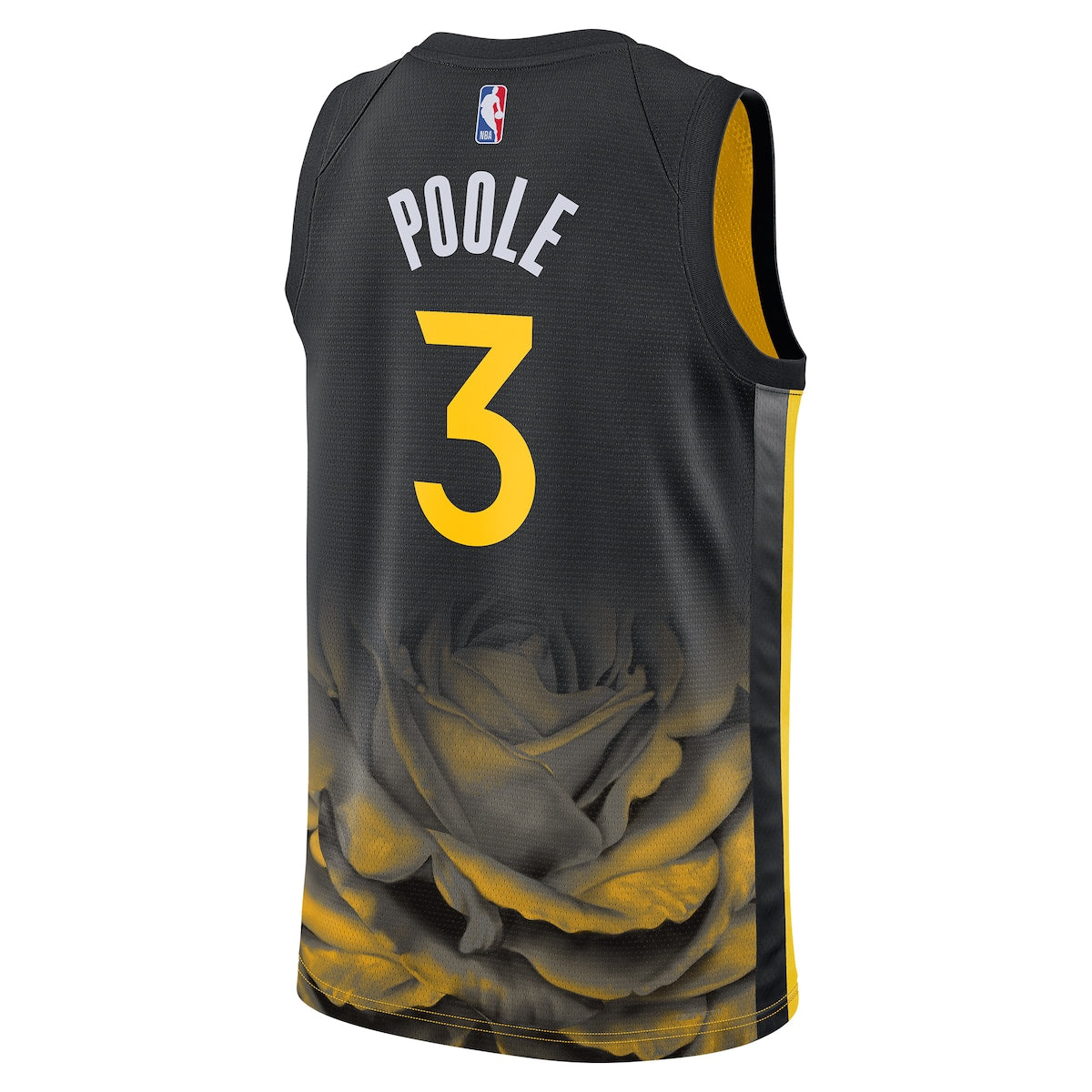 Men's Jordan Poole Nike Warriors 2022/23 Swingman Jersey City Edition - Black