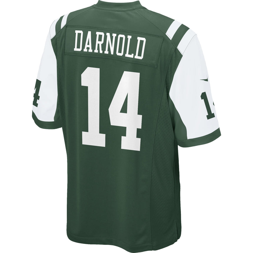 Men's New York Jets Sam Darnold Green Game Jersey