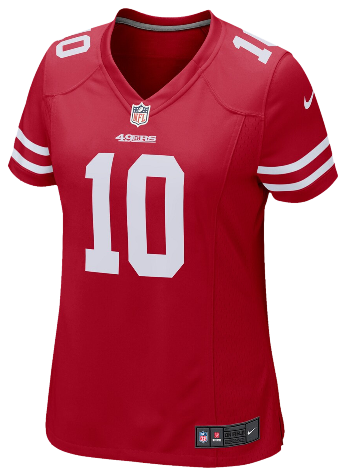 Women's Garoppolo Jimmy Nike 49ers Player Game Jersey - Red
