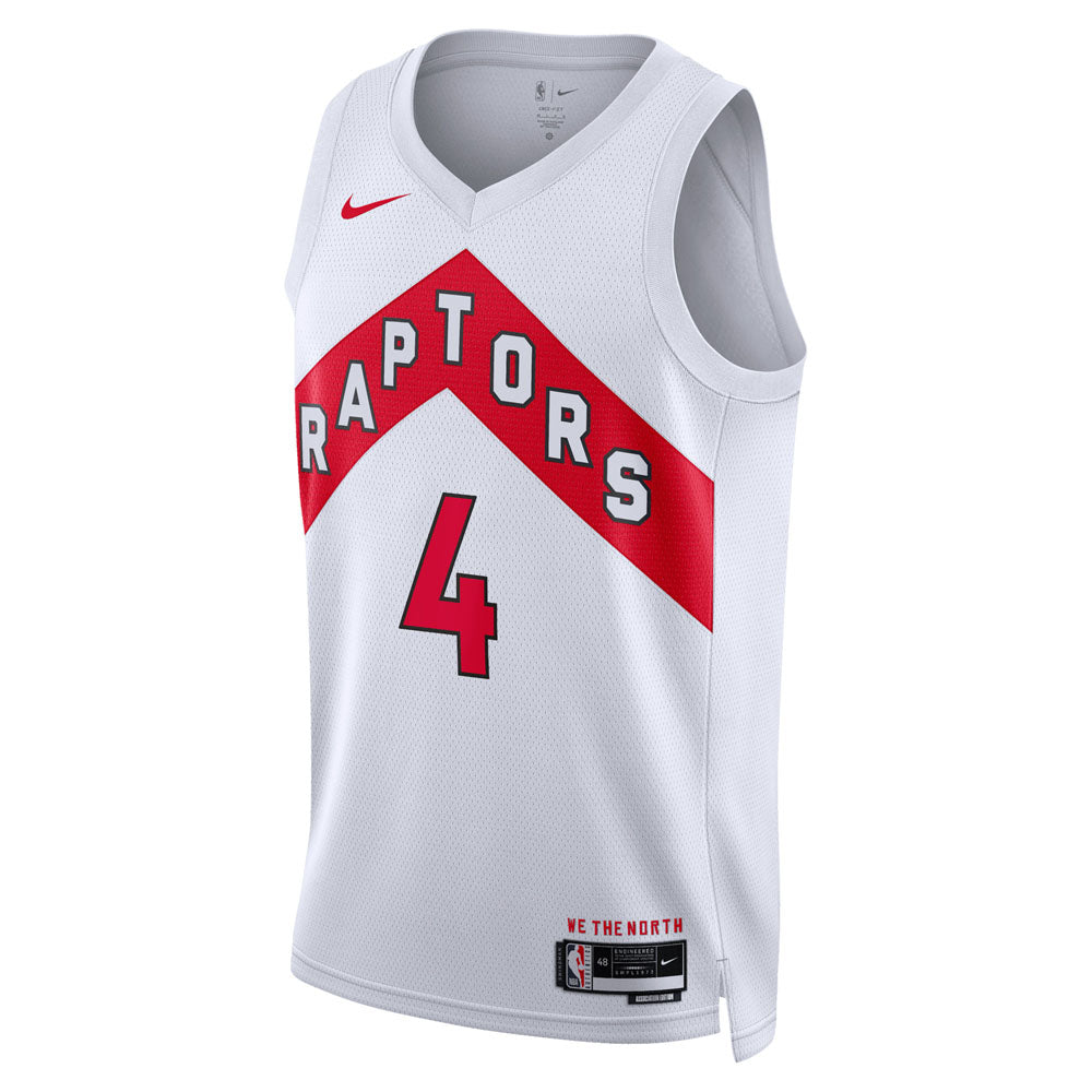 Men's Toronto Raptors Scottie Barnes Association Jersey - White