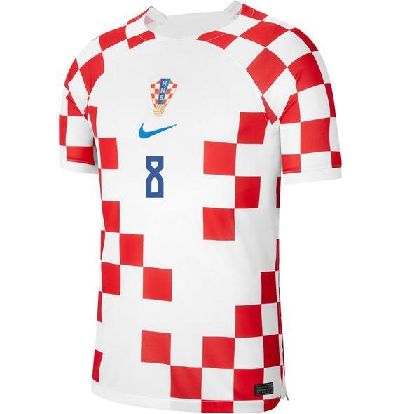 Croatia Kovacic Home Jersey 2022 World Cup Kit
